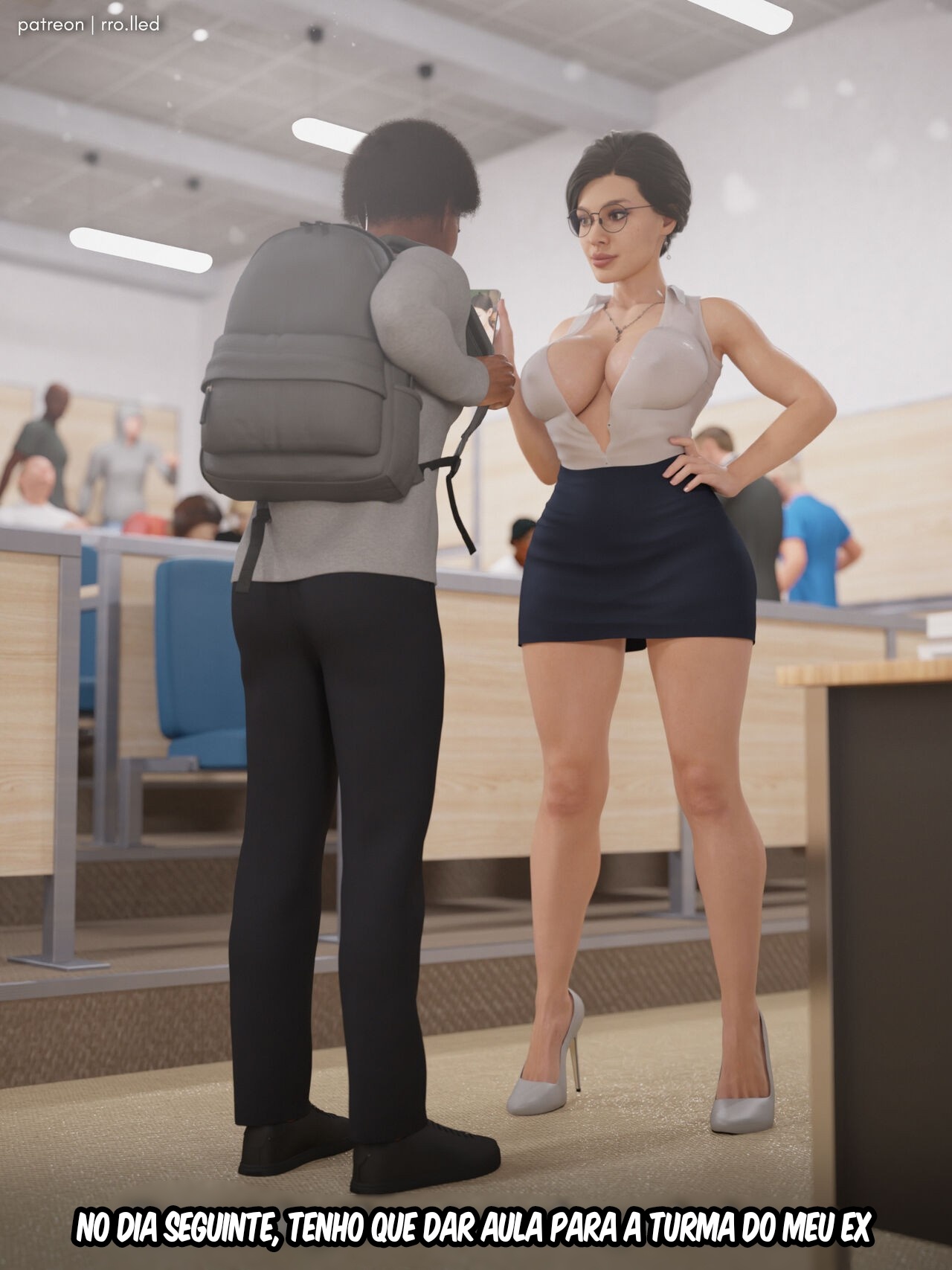 Elderly Dating Hentai pt-br 44