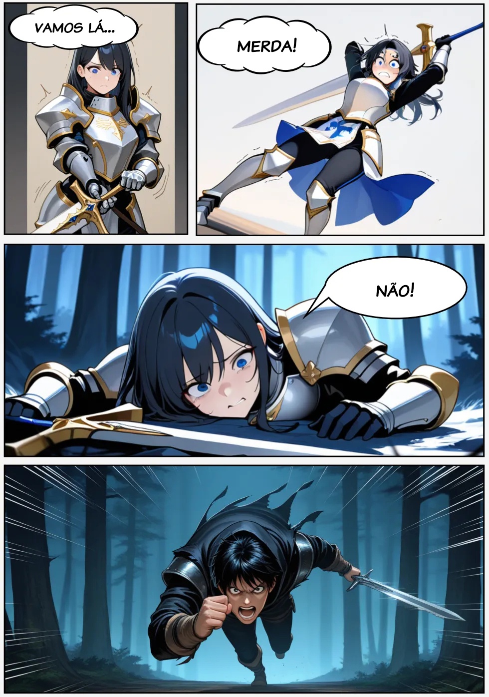Fall Of The Holy Paladin Hentai pt-br 13
