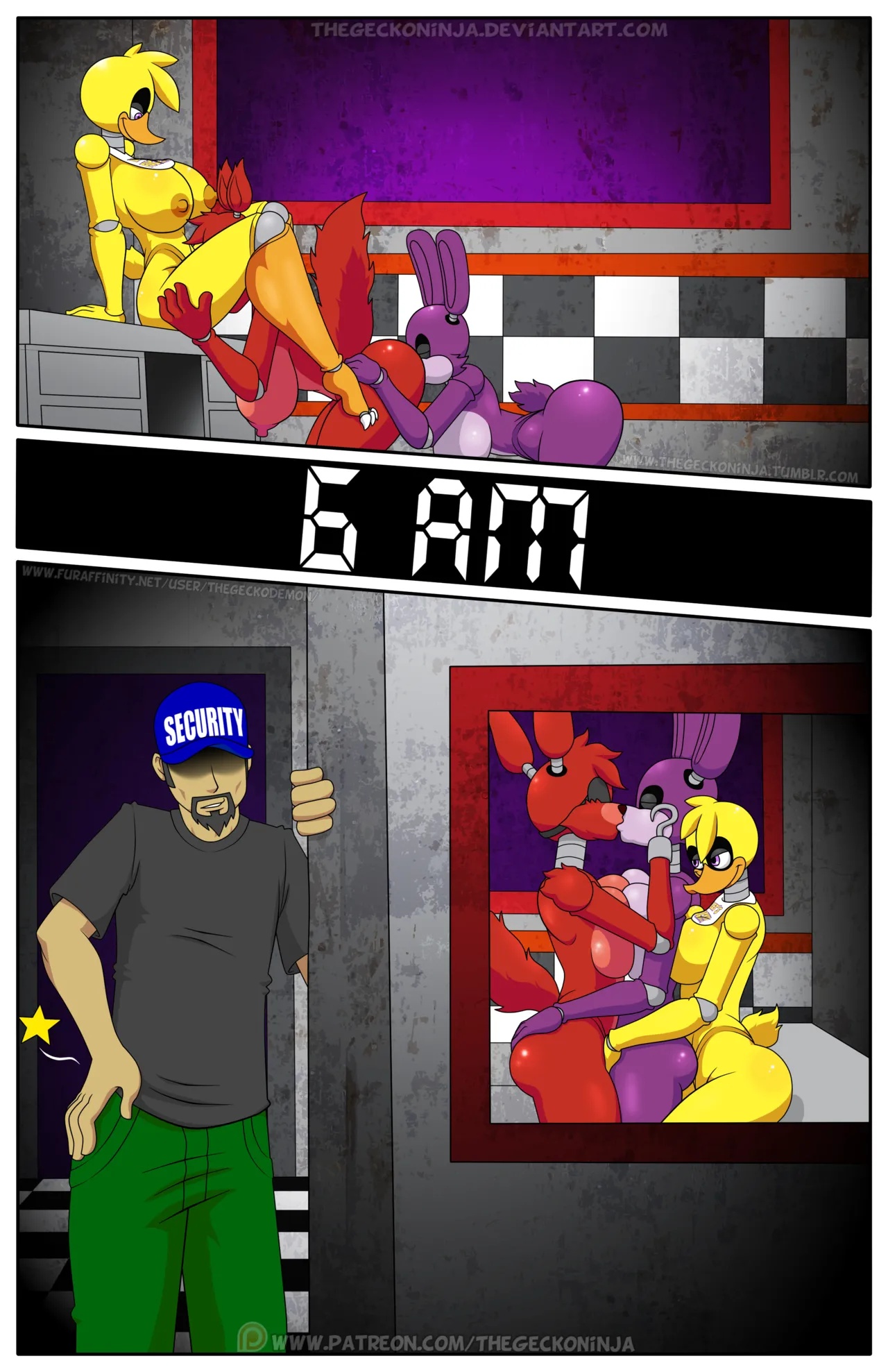 Five Fuck's At Freddy's Hentai pt-br 36