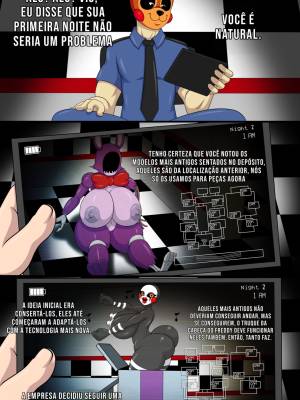 Five Fucks At Freddy's Part 2 Hentai pt-br 12
