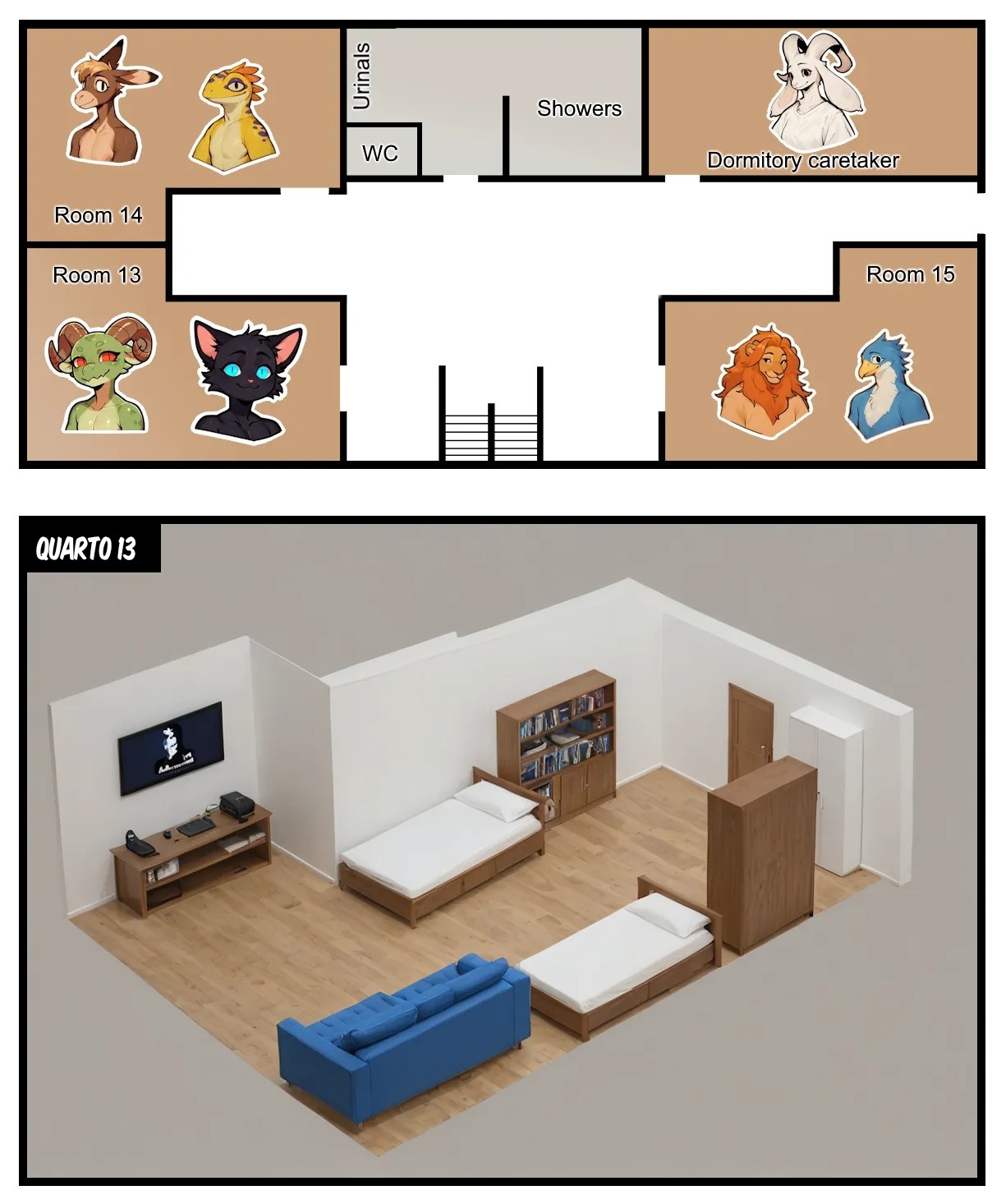 Friendly Flatmates Hentai pt-br 25