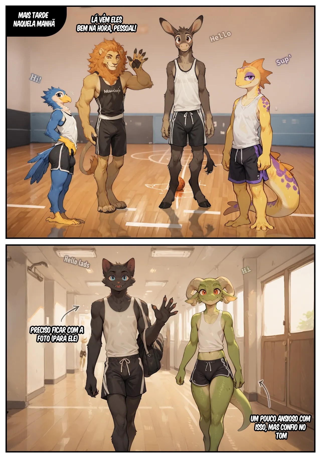 Friendly Flatmates Hentai pt-br 61