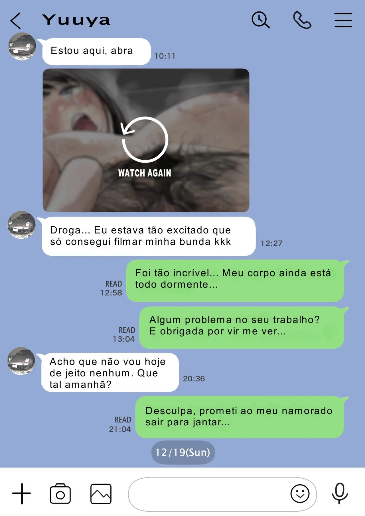 I Just Snooped through Her Smartphone Part 2 Hentai pt-br 90