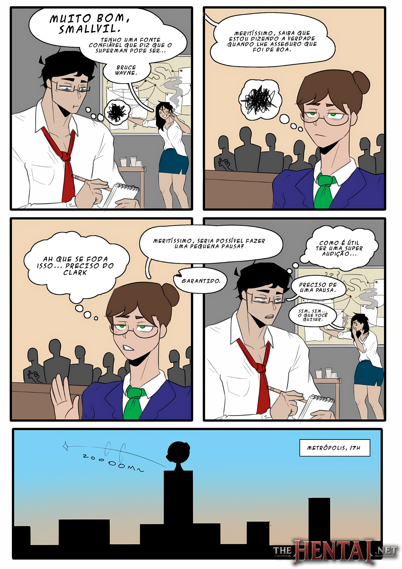 Jenny & Clark: My Sexual Adventures With Superman Hentai pt-br 49