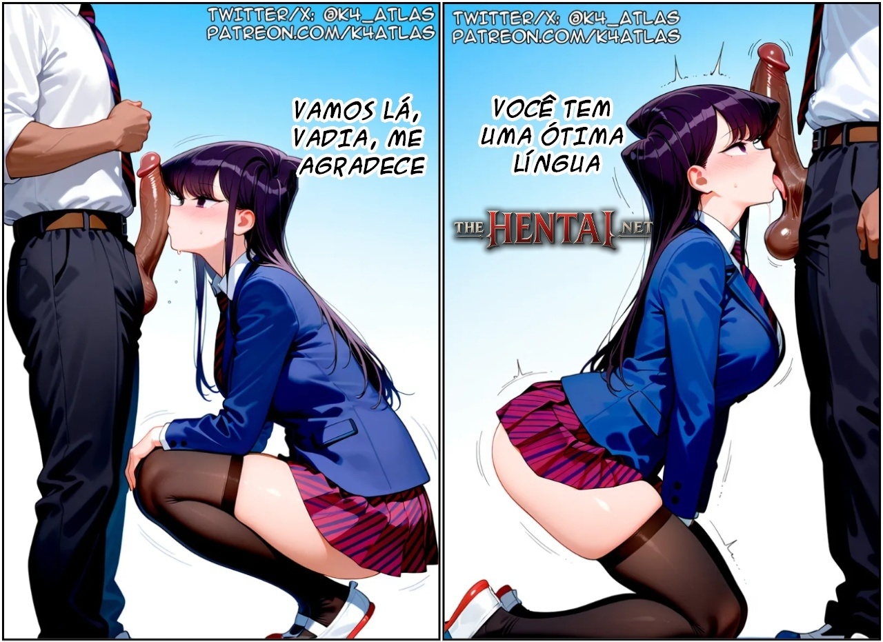 KOMI X BBC By K4ATLAS Hentai pt-br 17
