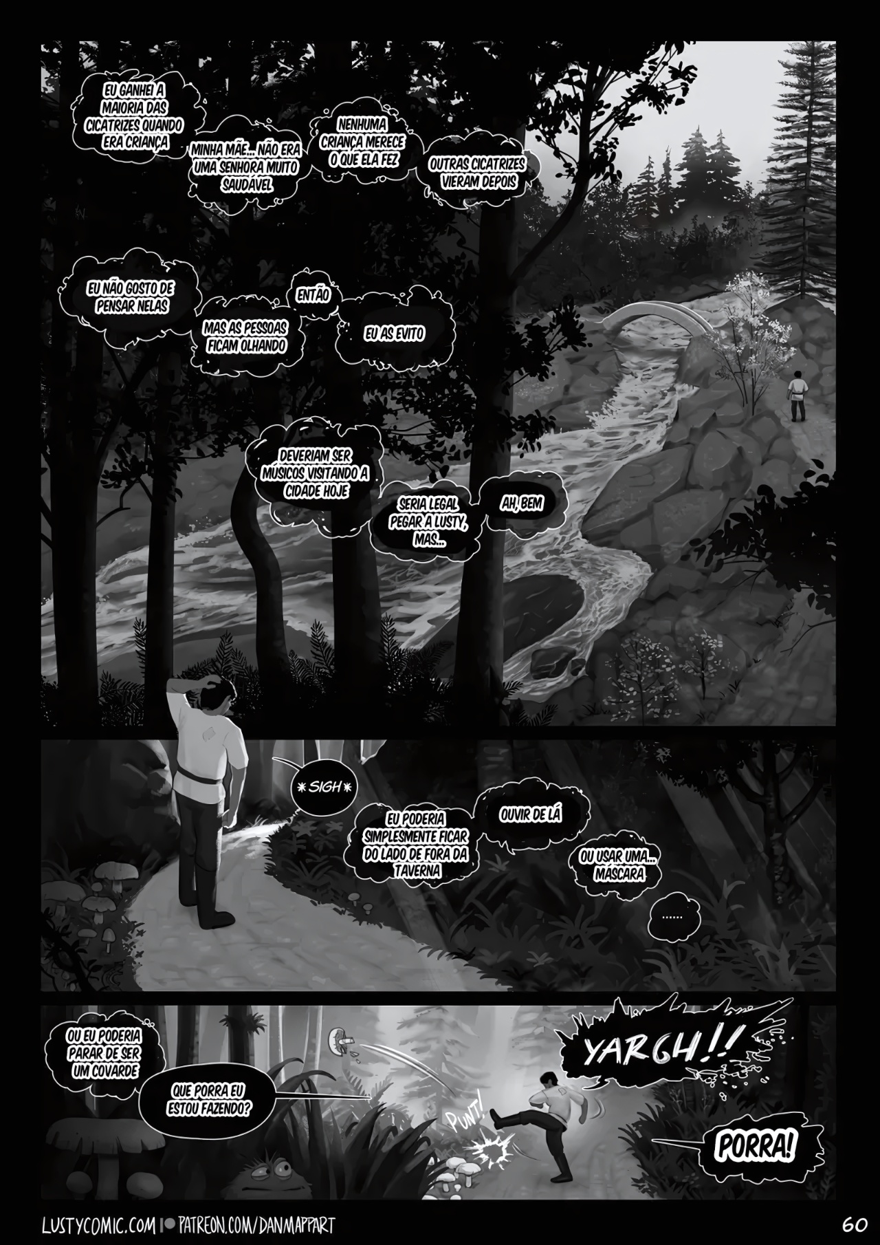 Lusty And The Big Bad Werewolf  Hentai pt-br 58