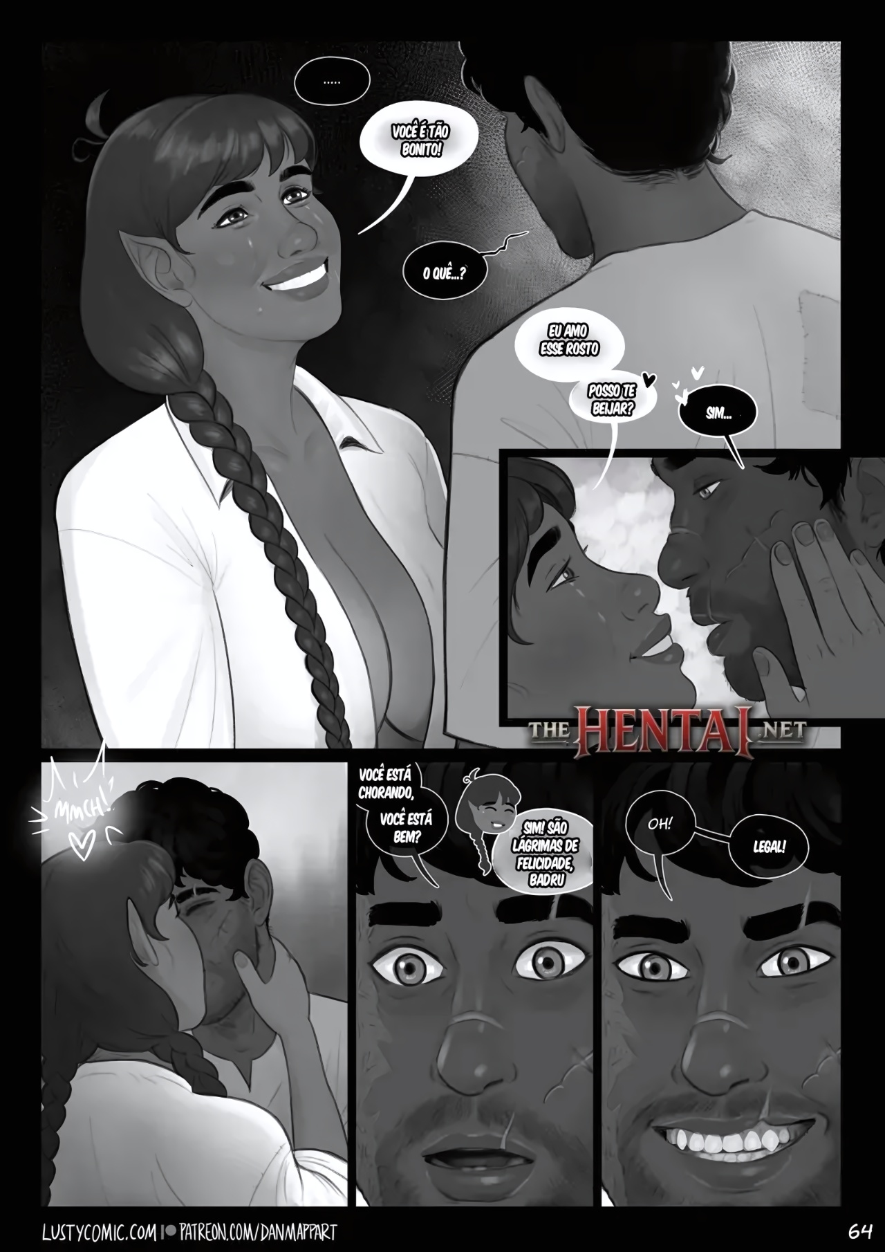 Lusty And The Big Bad Werewolf  Hentai pt-br 62