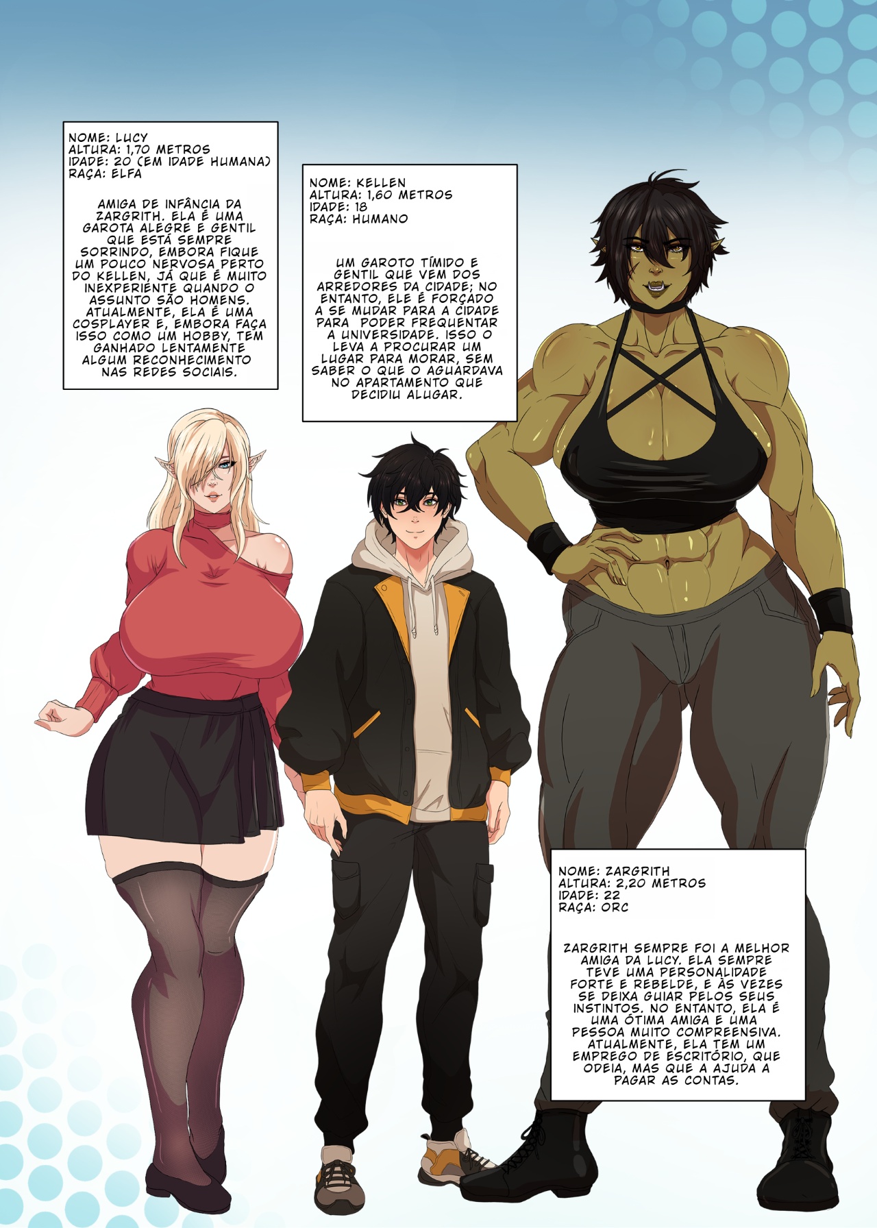 Meeting My Roommates Hentai pt-br 42