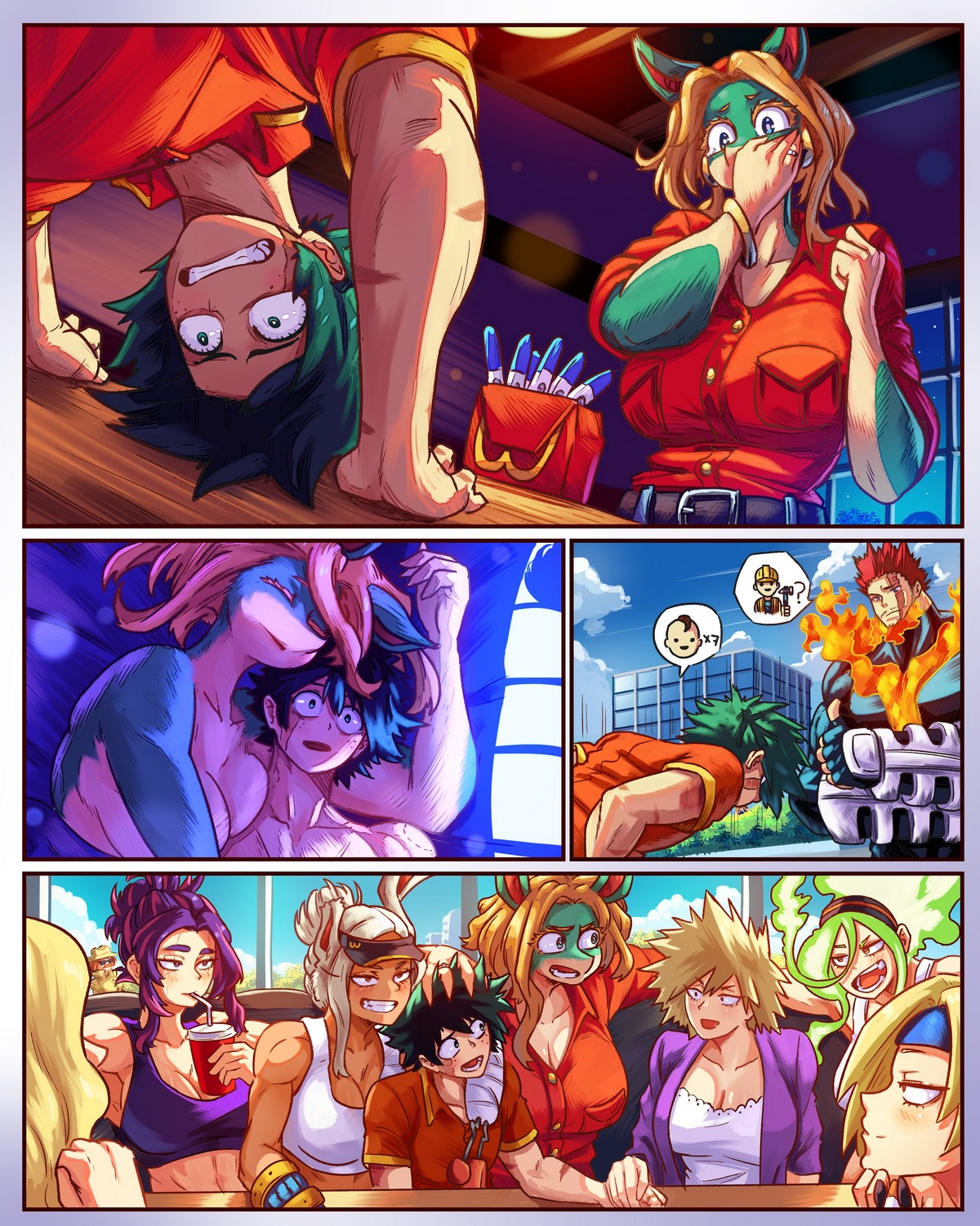 My Hero Academia AUs By Vlizz Hentai pt-br 11