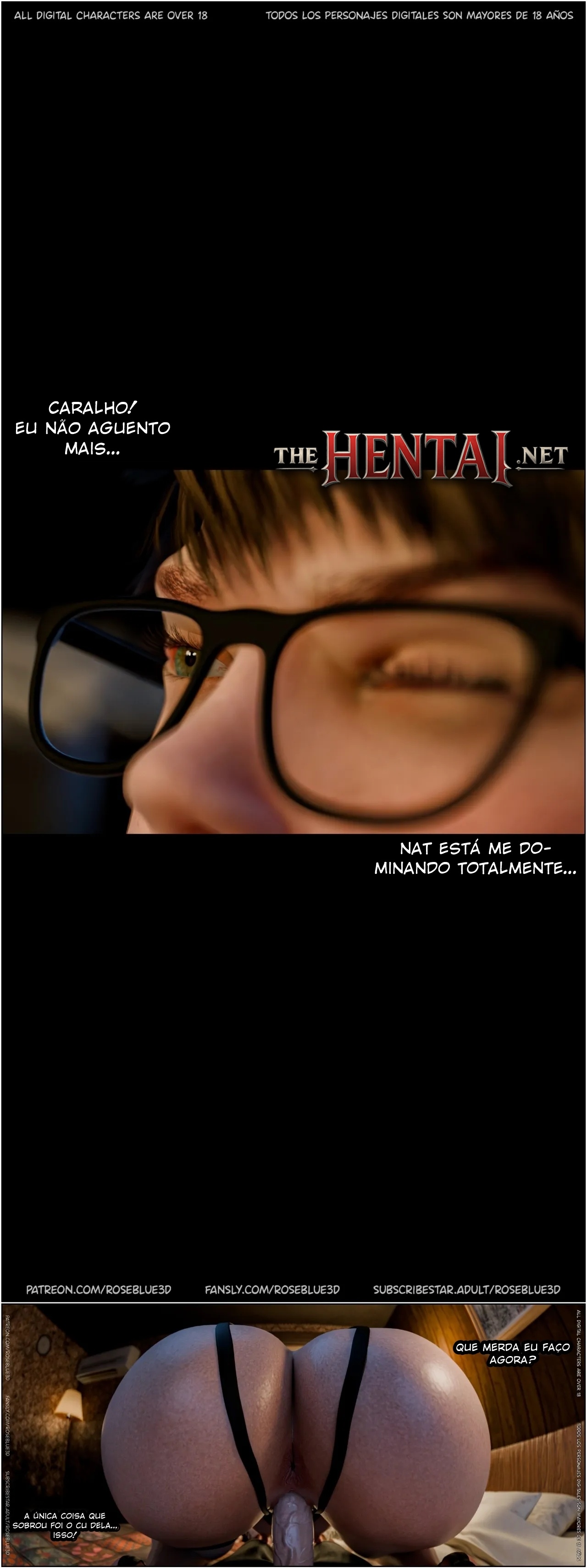 My Neighbor's Widow Part 50 Hentai pt-br 54