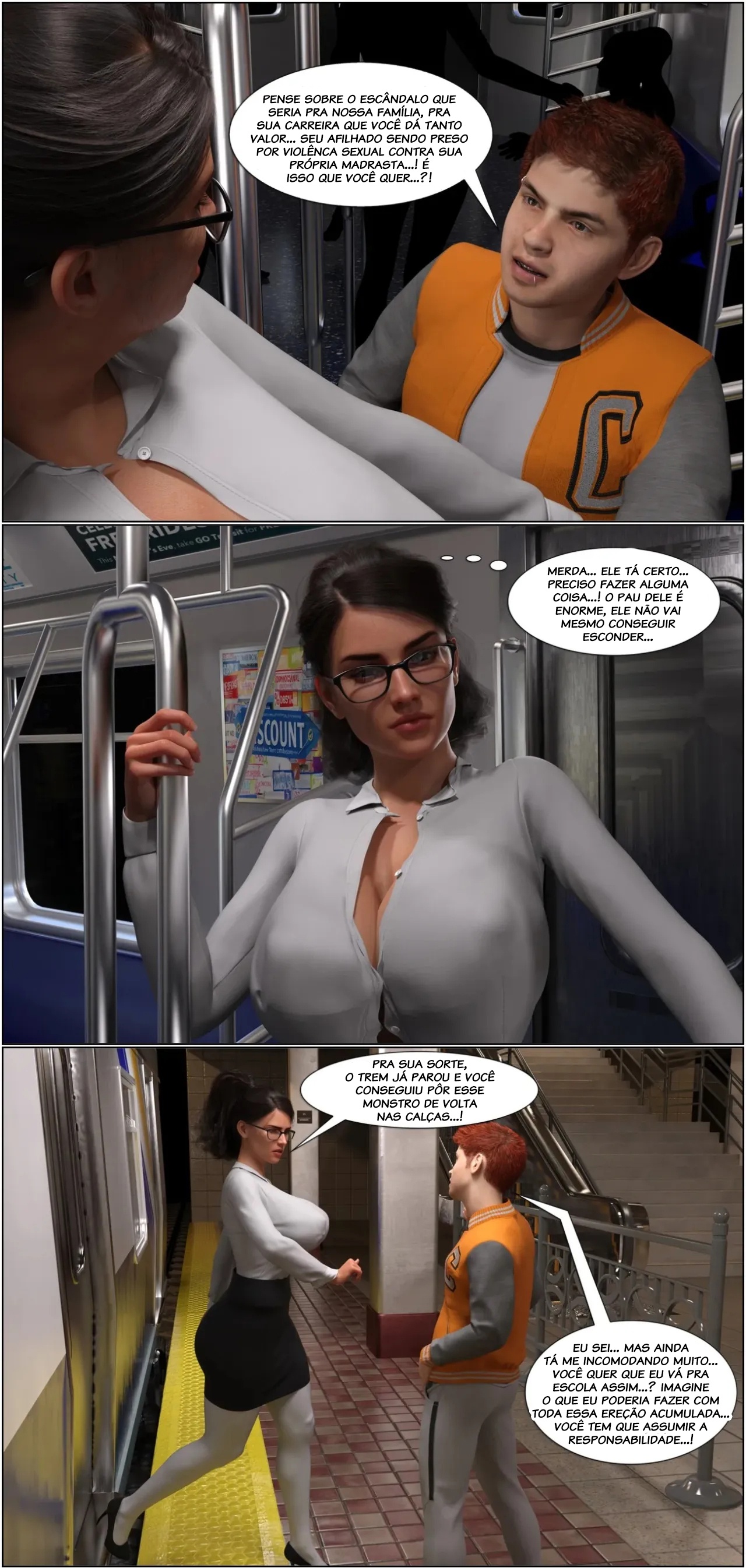 My Teacher Is My StepMom Hentai pt-br 31