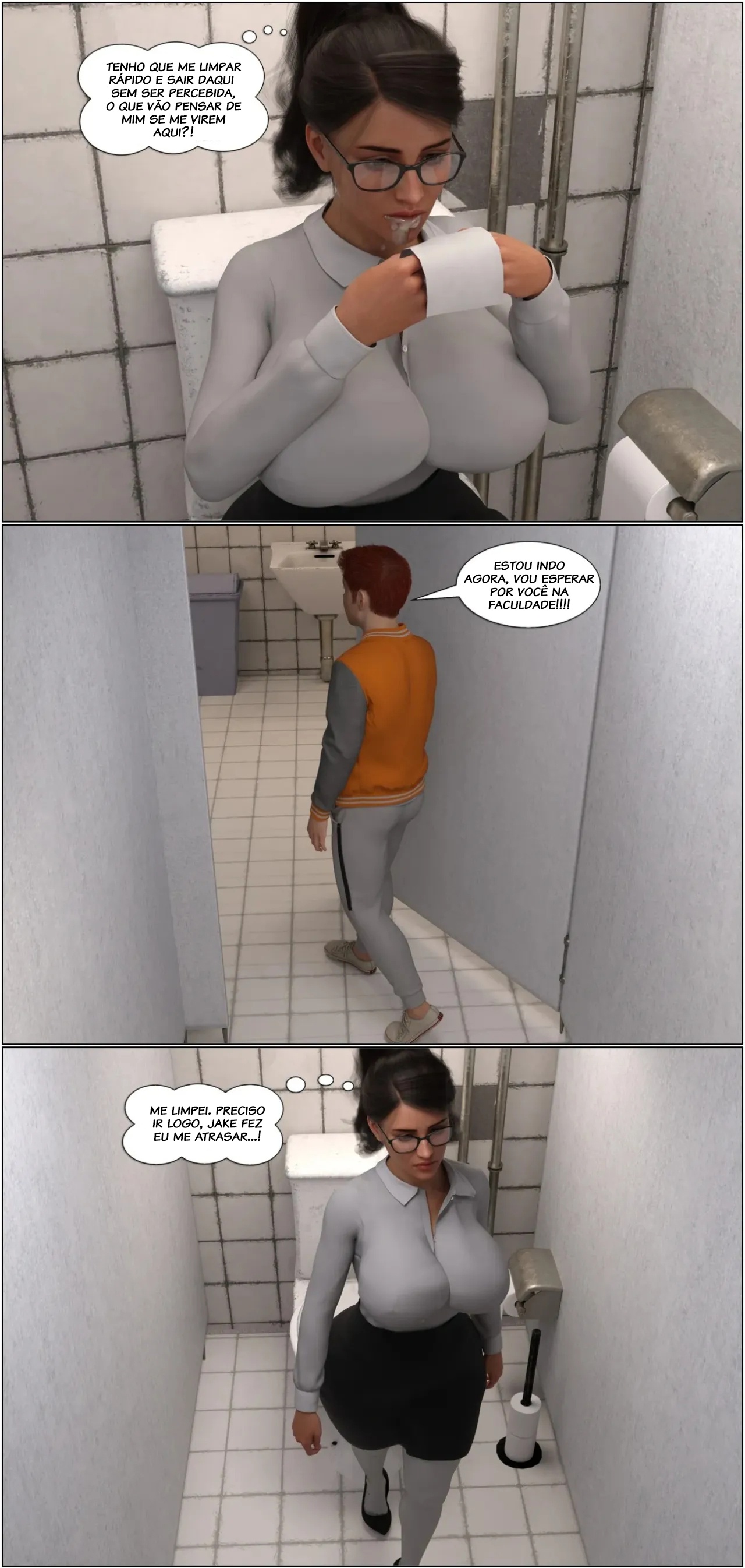 My Teacher Is My StepMom Hentai pt-br 42