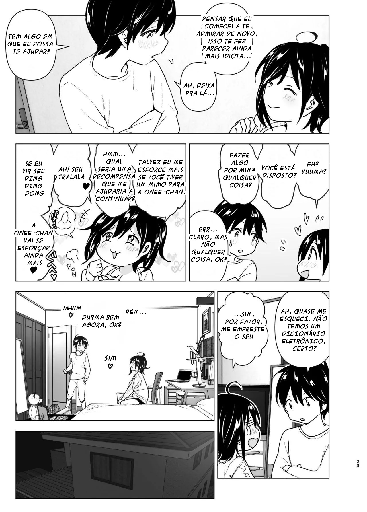 Older Sister And Complaint Listening Younger Brother Hentai pt-br 22