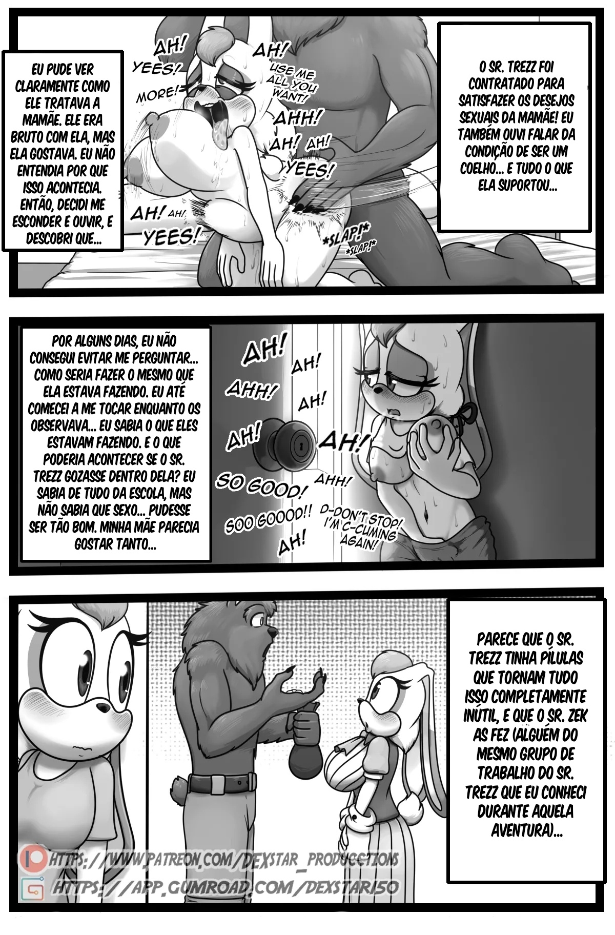 PLEASE FUCK ME: Tail x Cream Hentai pt-br 03