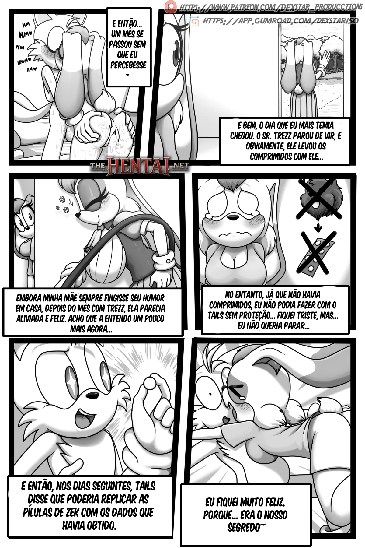 PLEASE FUCK ME: Tail x Cream Hentai pt-br 48