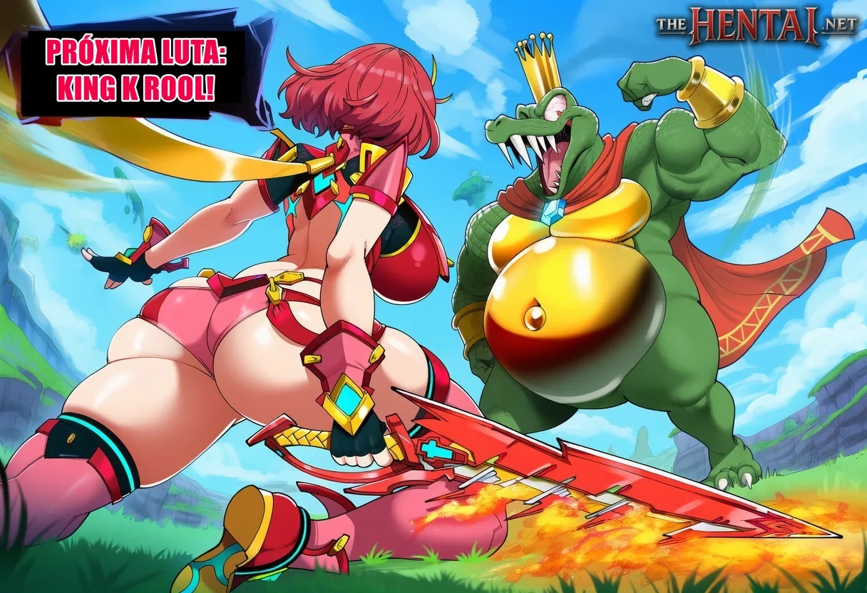 Pyra is in Smash! Hentai pt-br 18
