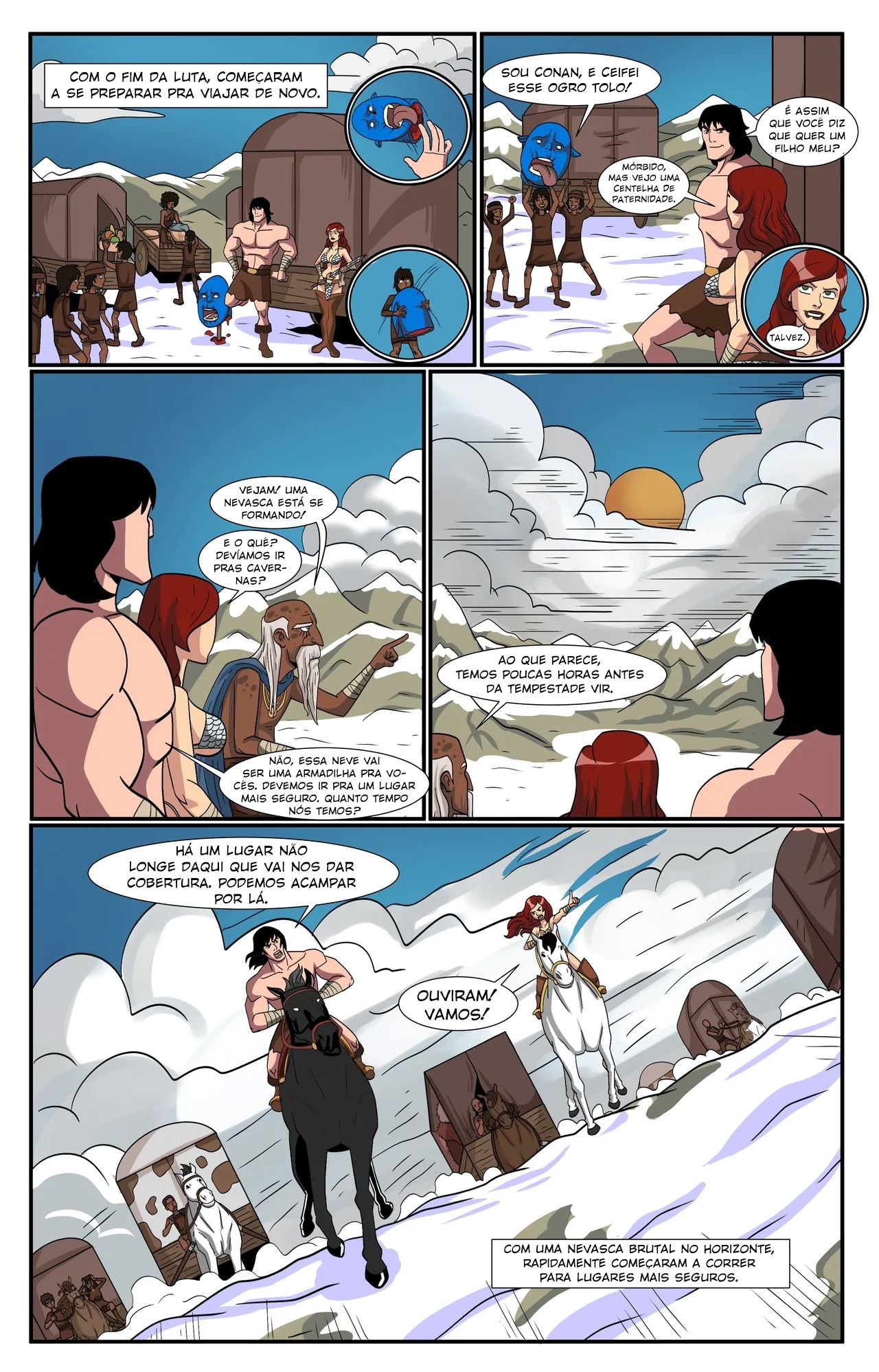 Red Sonja And Conan: Journey Of War, Love And Lust Hentai pt-br 08