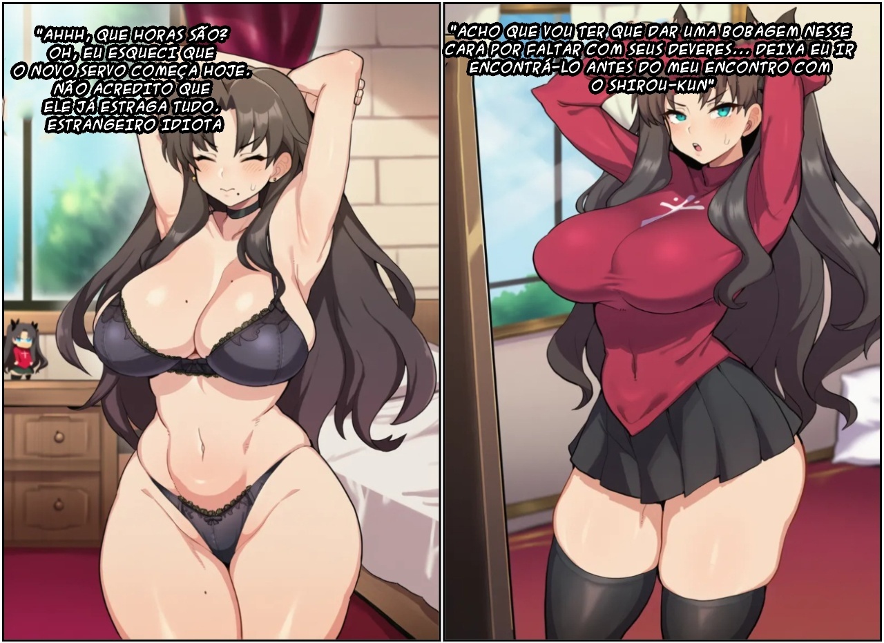 Rich Bitch Tohsaka Hentai pt-br 02