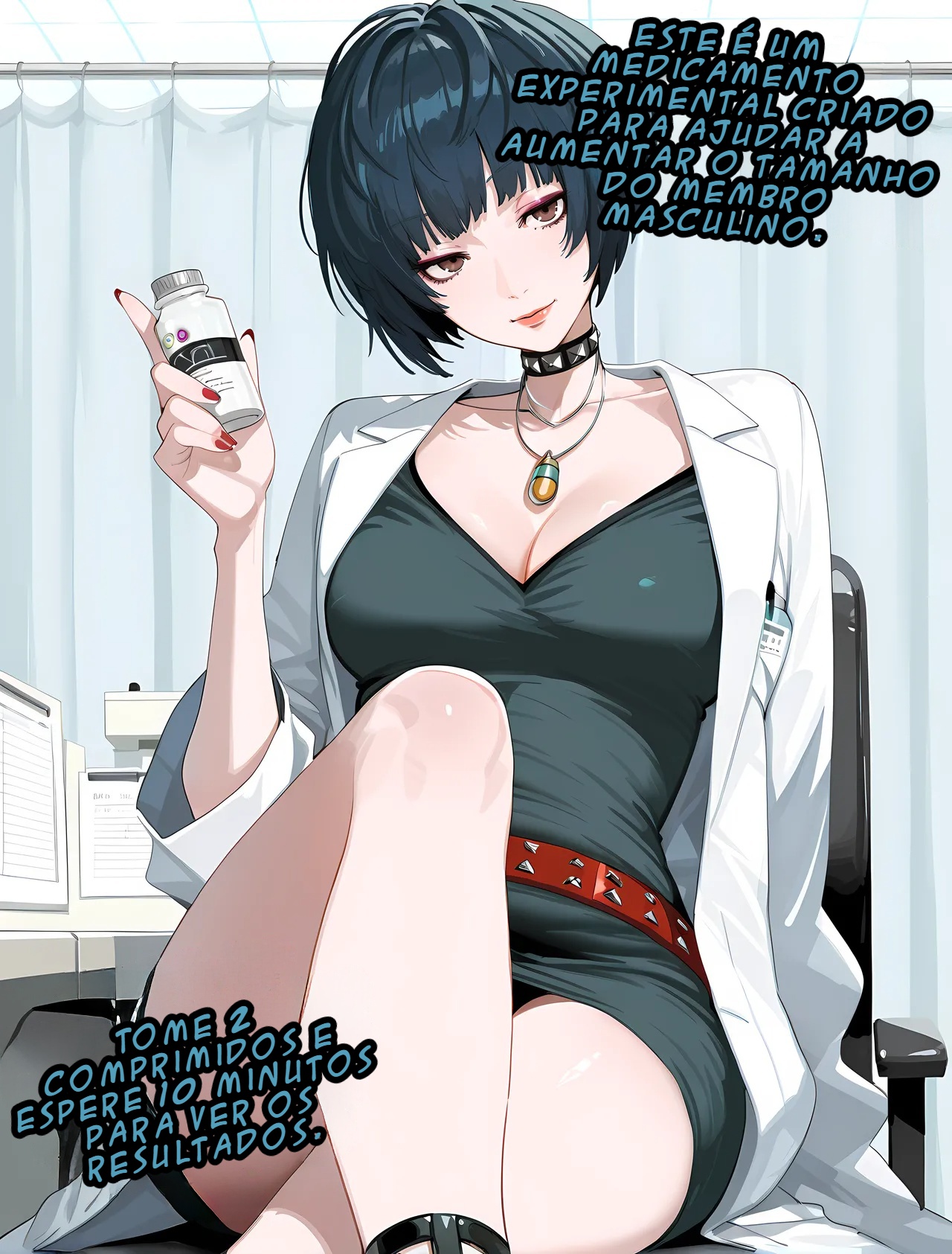 Tae Takemi Tries Out Her New Experimental Medication Hentai pt-br 02