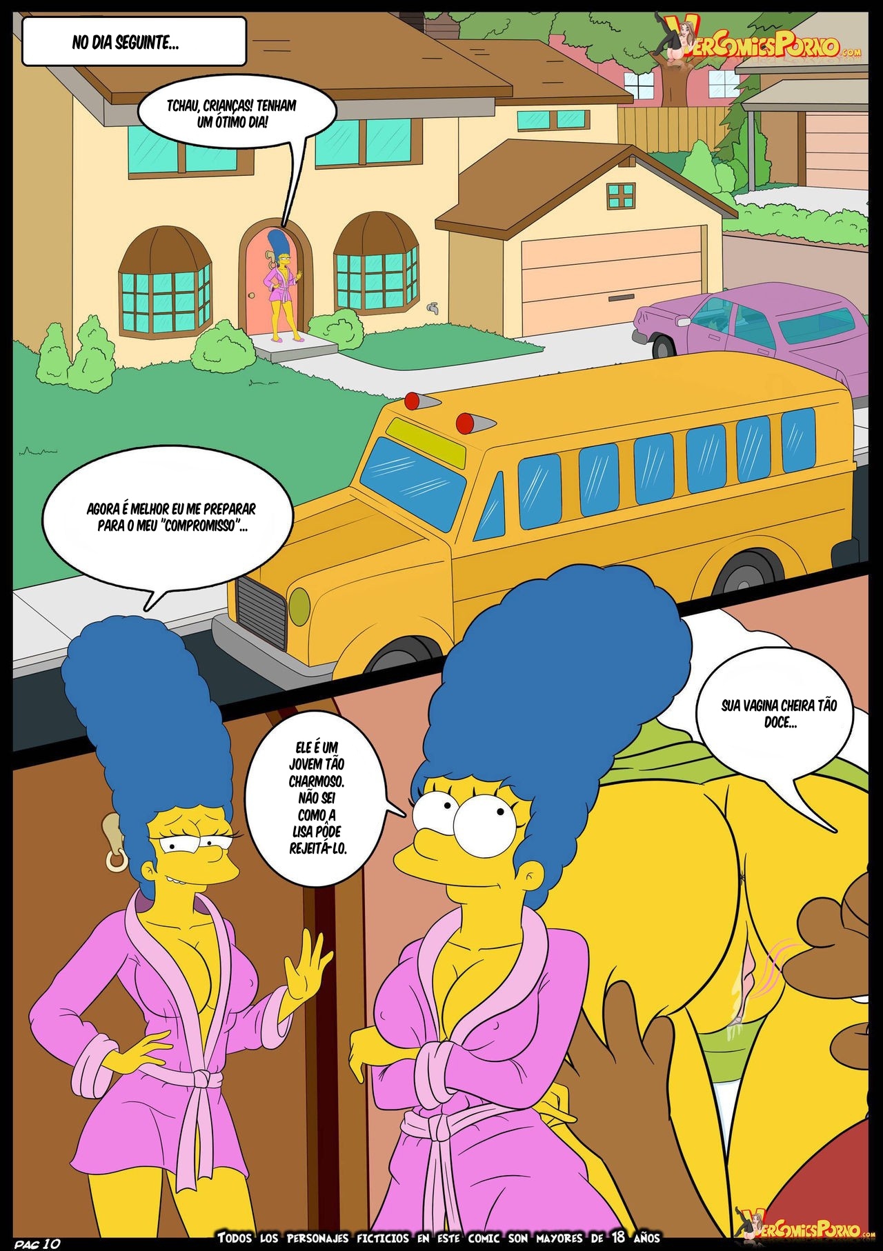 The Simpsons: Love For The Bully Hentai pt-br 11
