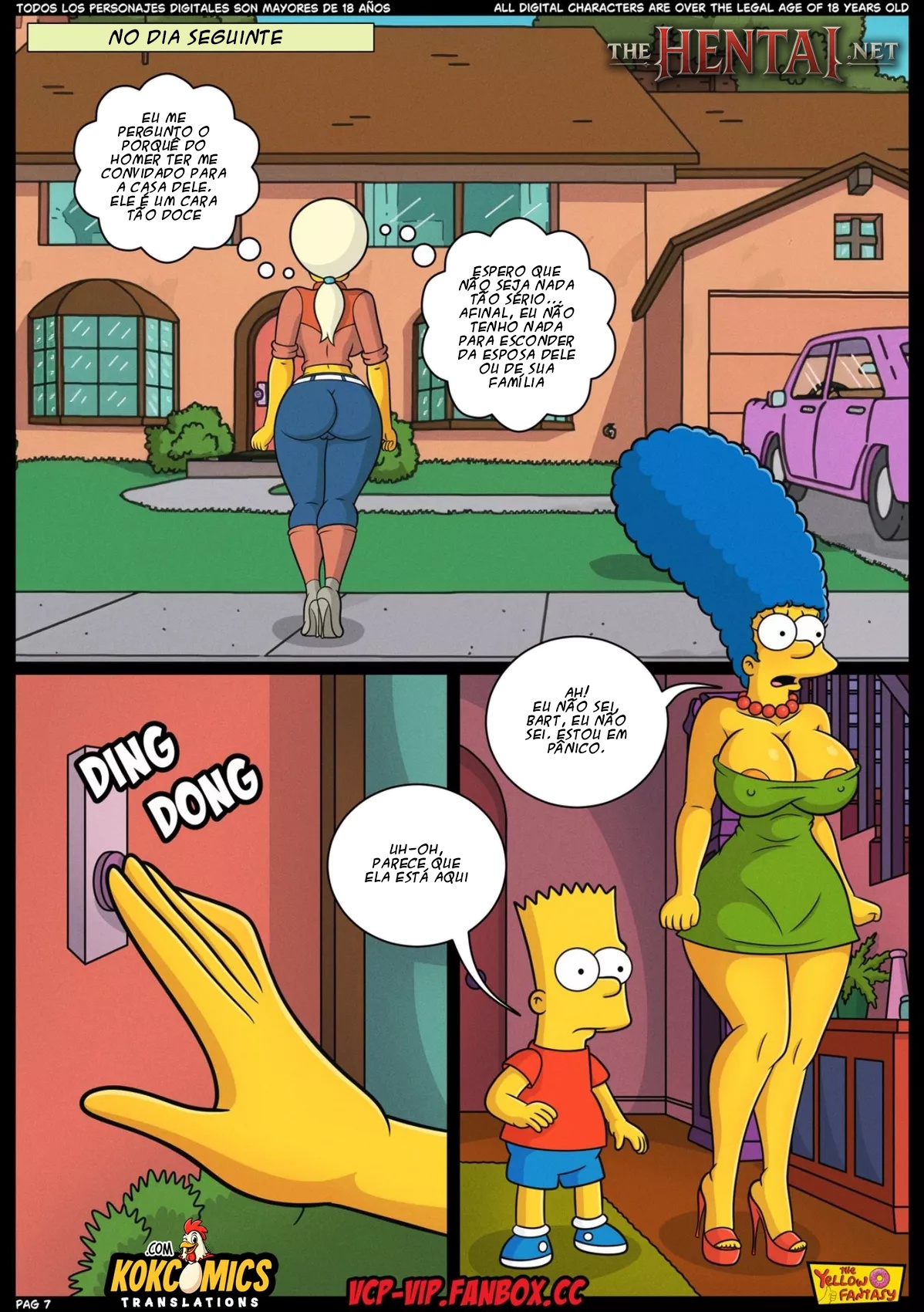 The Yellow Fantasy Part 19: Marge's Revenge Hentai pt-br 09