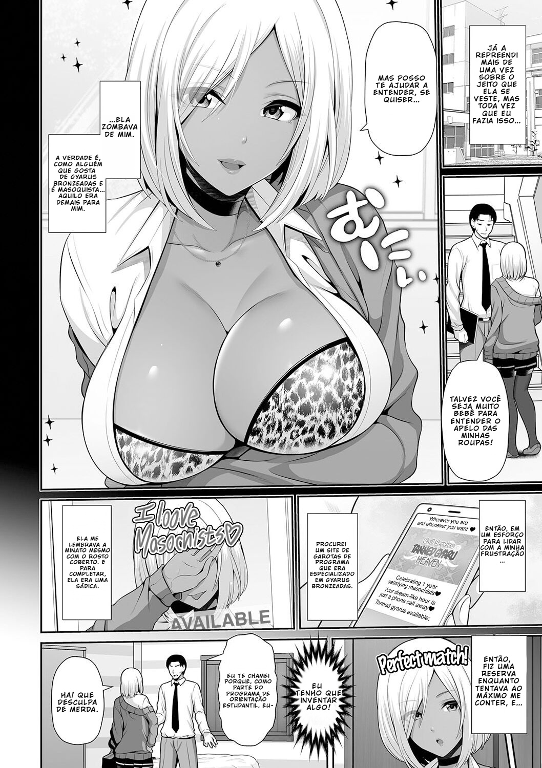 This Tanned Gyaru Only Has Eyes For You: My Tanned Gyaru Student Knows How To Trainme Hentai pt-br 02