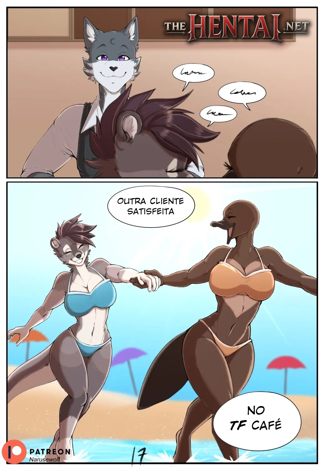 True Forn Cafe Part 5 Hentai pt-br 17