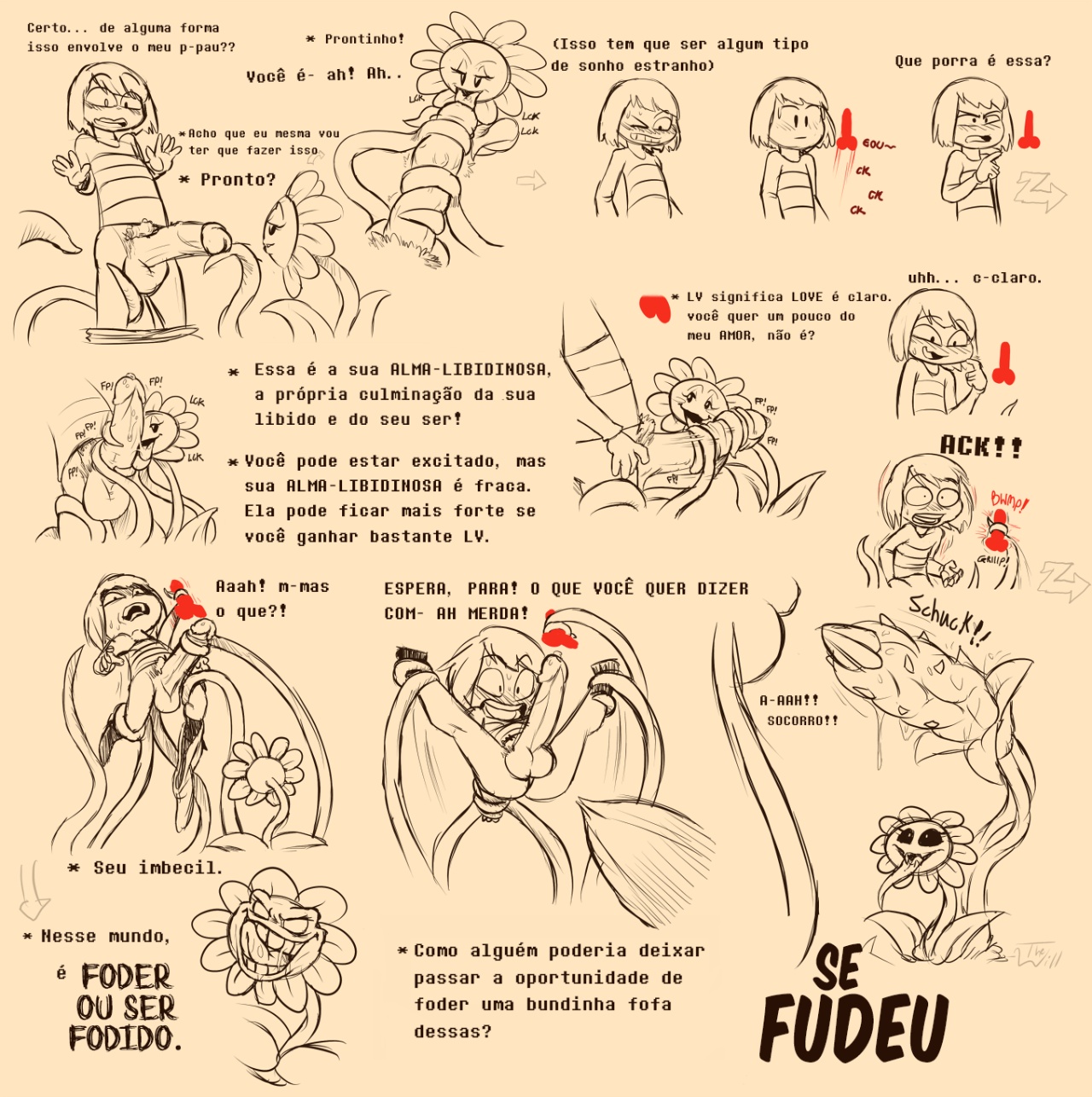 Under(her)tail: Monster-Girl Edition Hentai pt-br 06