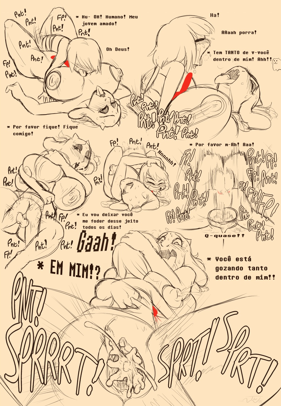 Under(her)tail: Monster-Girl Edition Hentai pt-br 21