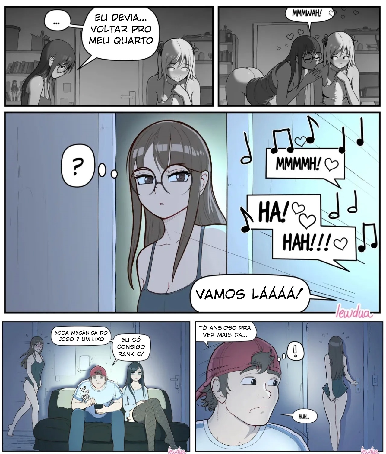 Watching a Series: Nessie and Karen Hentai pt-br 22