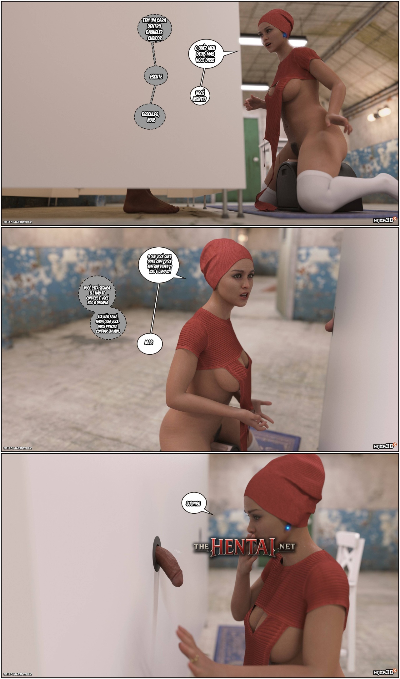 10 AM By Hijab 3DX Part 4 Hentai pt-br 09