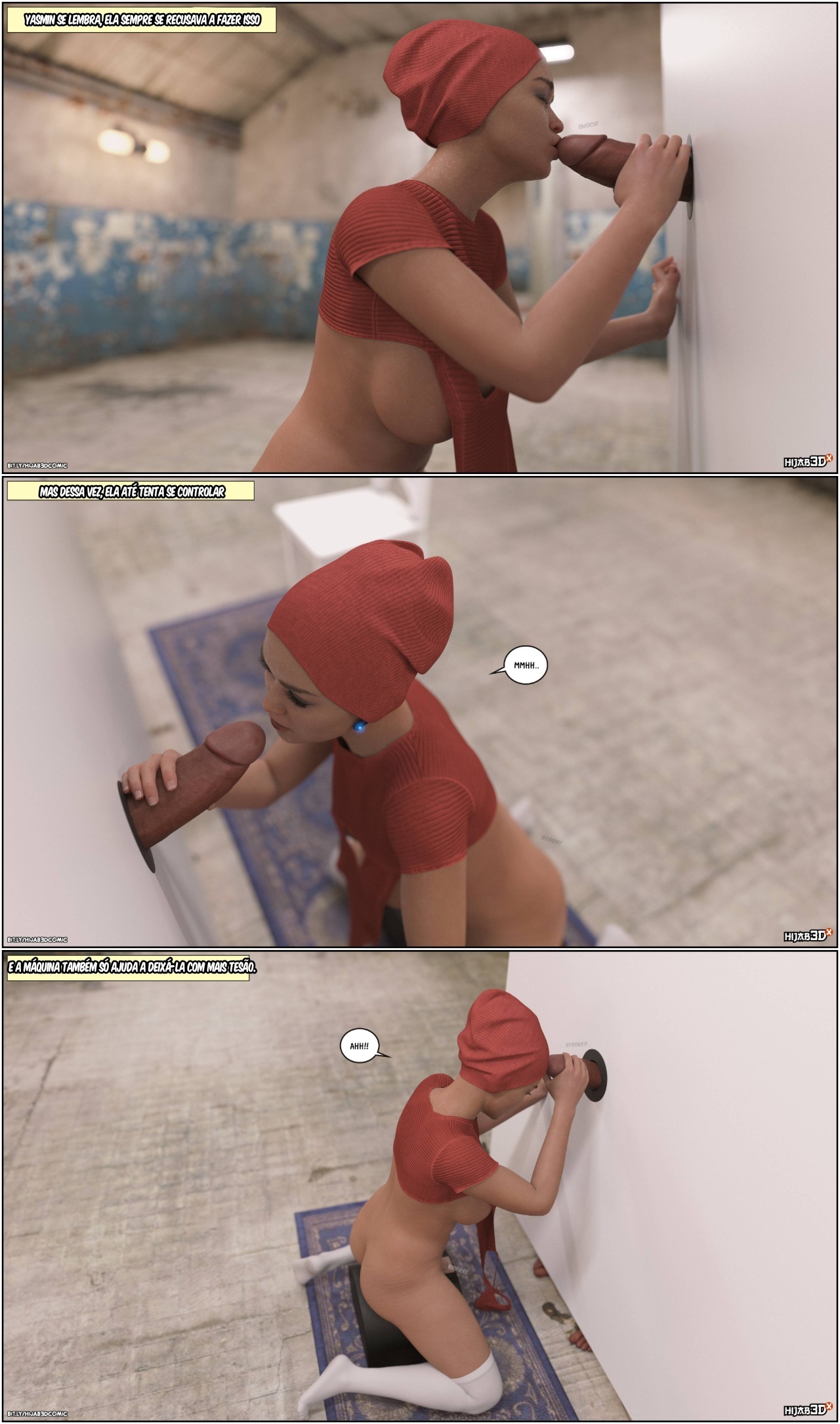 10 AM By Hijab 3DX Part 4 Hentai pt-br 17