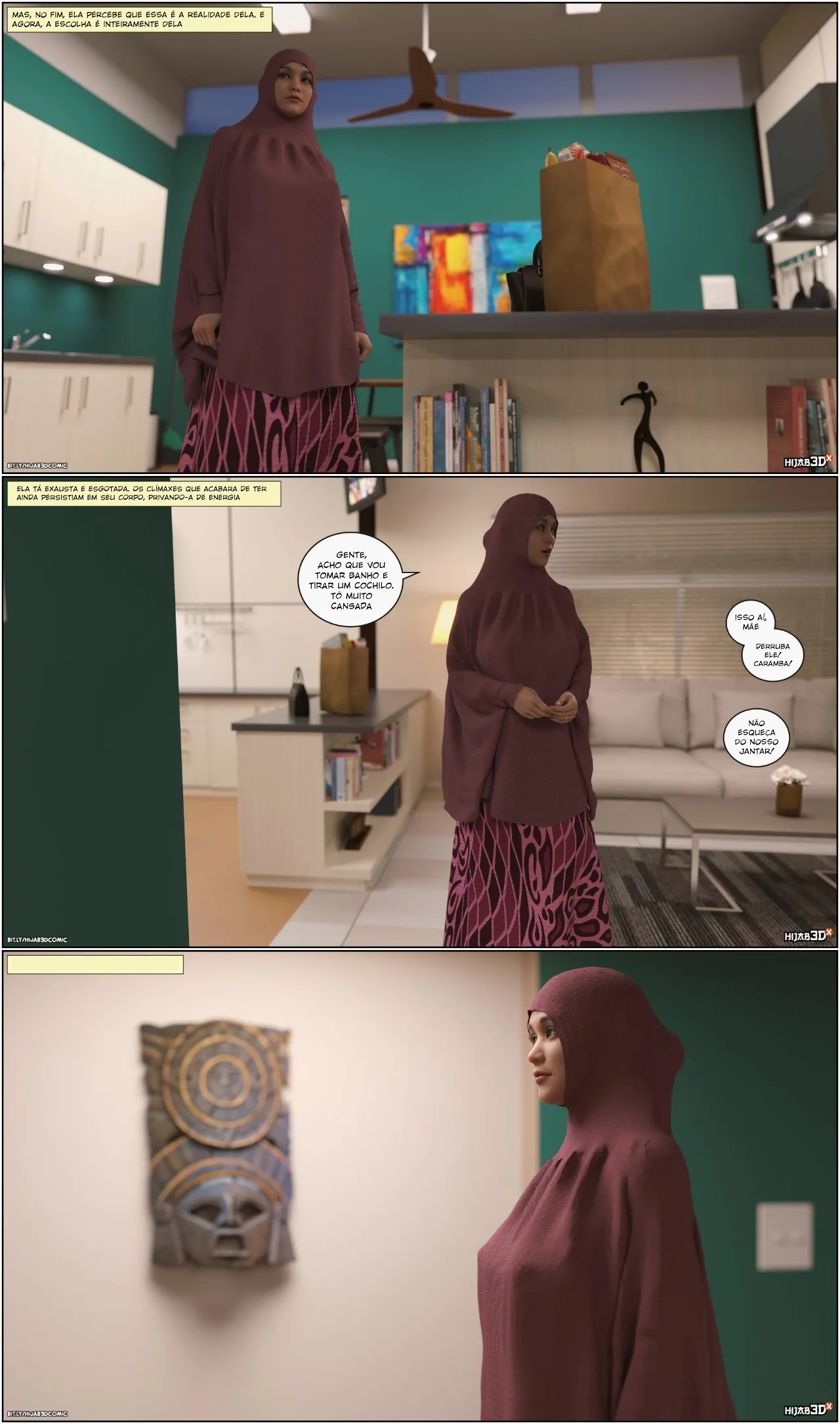 10 AM By Hijab 3DX Part 5 Hentai pt-br 05