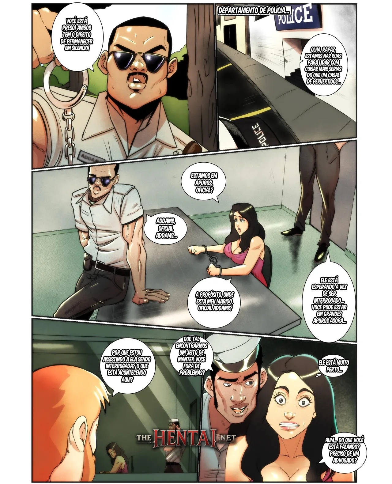 A Police Case By Illustravitor Hentai pt-br 04