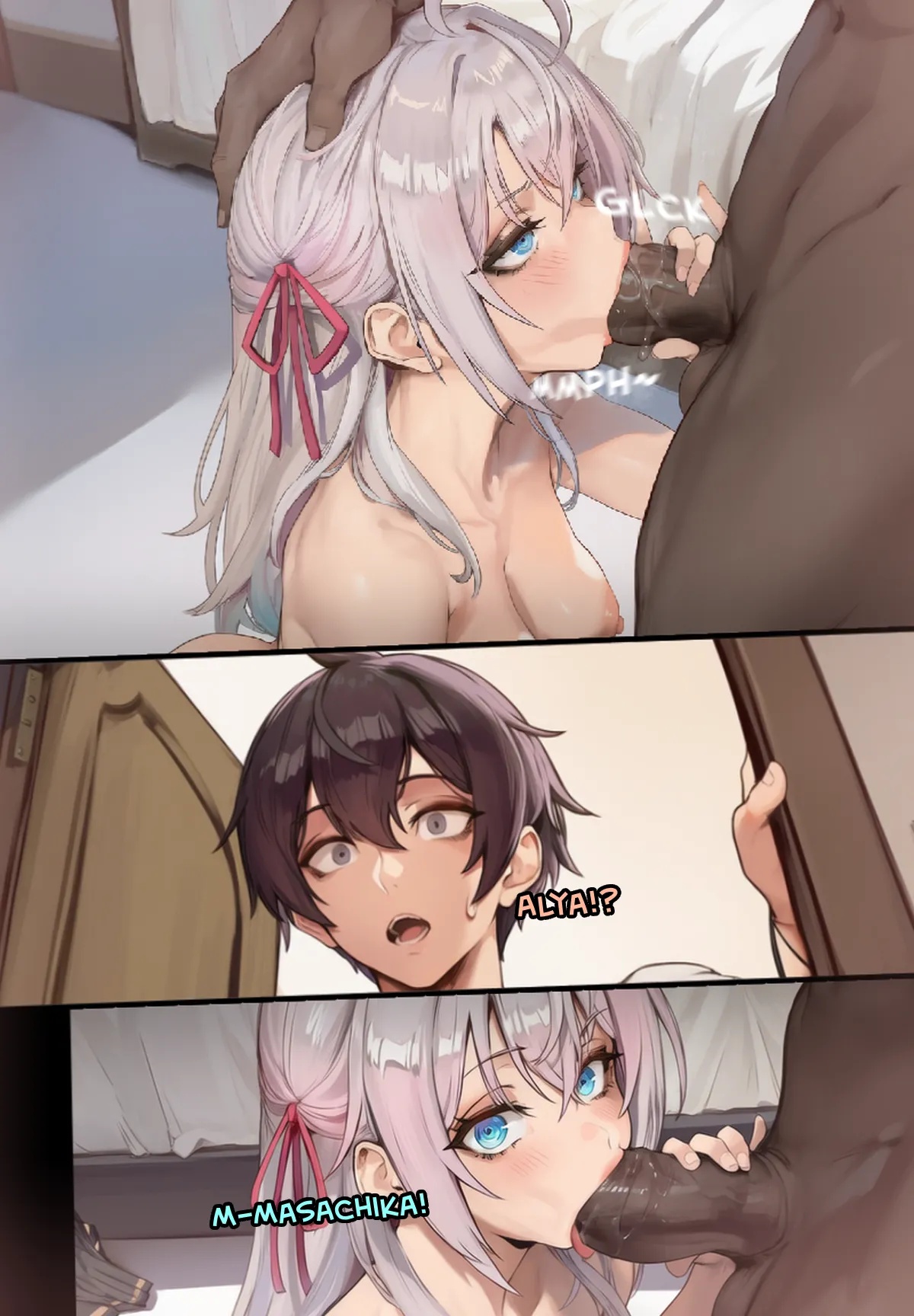 Adult Alisa Makes Masachika Record Her BBC Experience Hentai pt-br 02