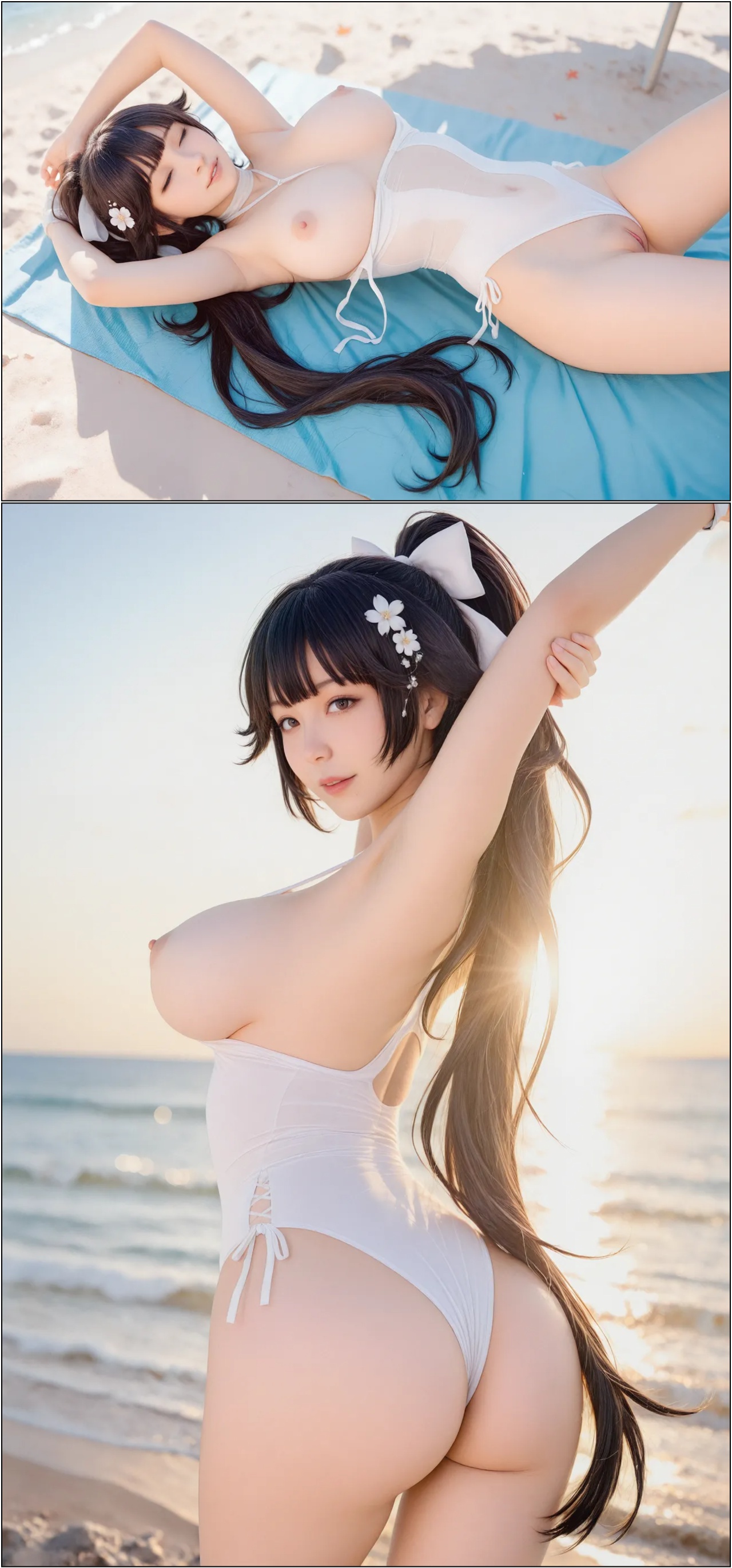 AI Generated: Takao By DyDy_Cos Hentai pt-br 19