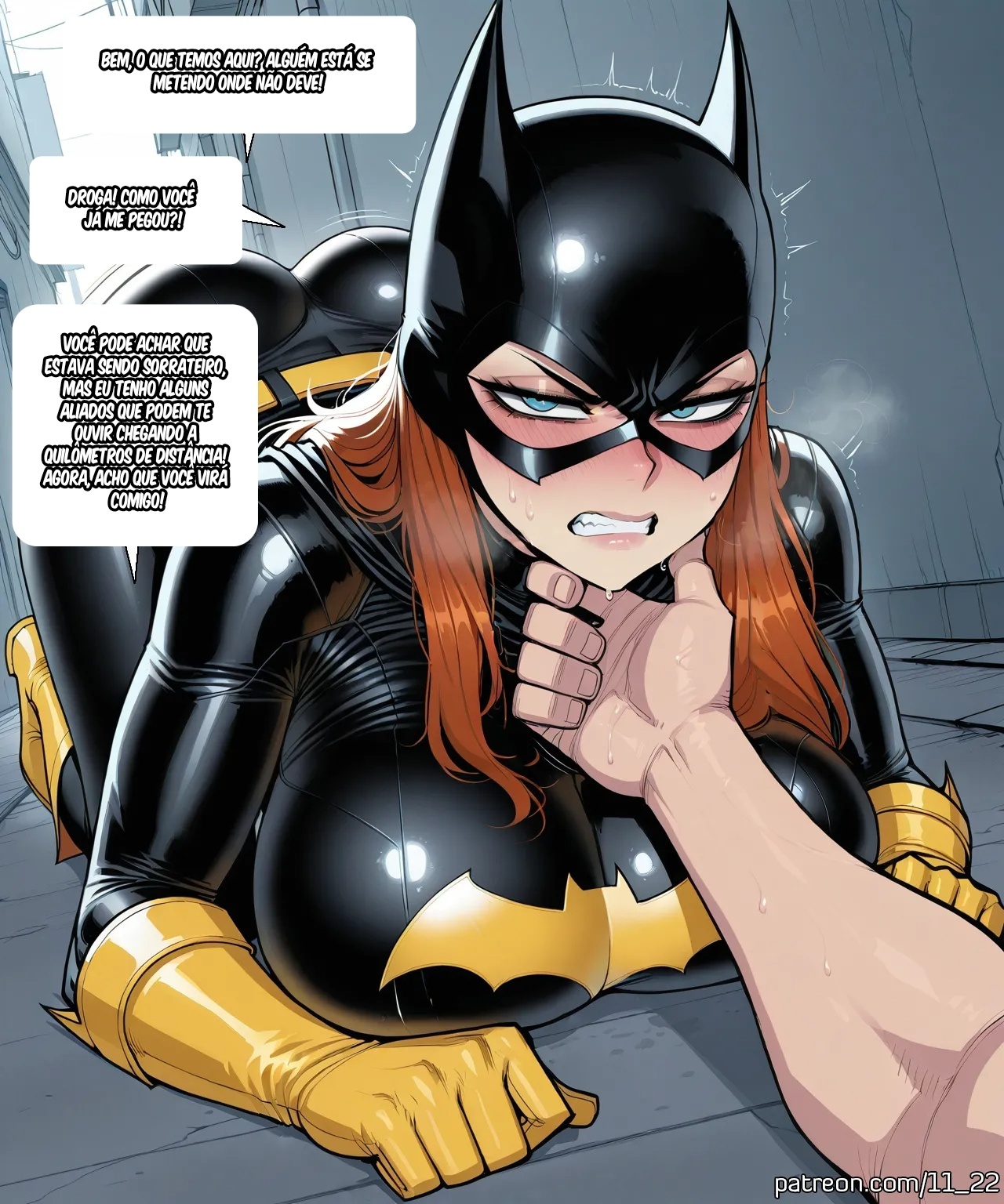 Batgirl Brainwashing Hentai pt-br 02