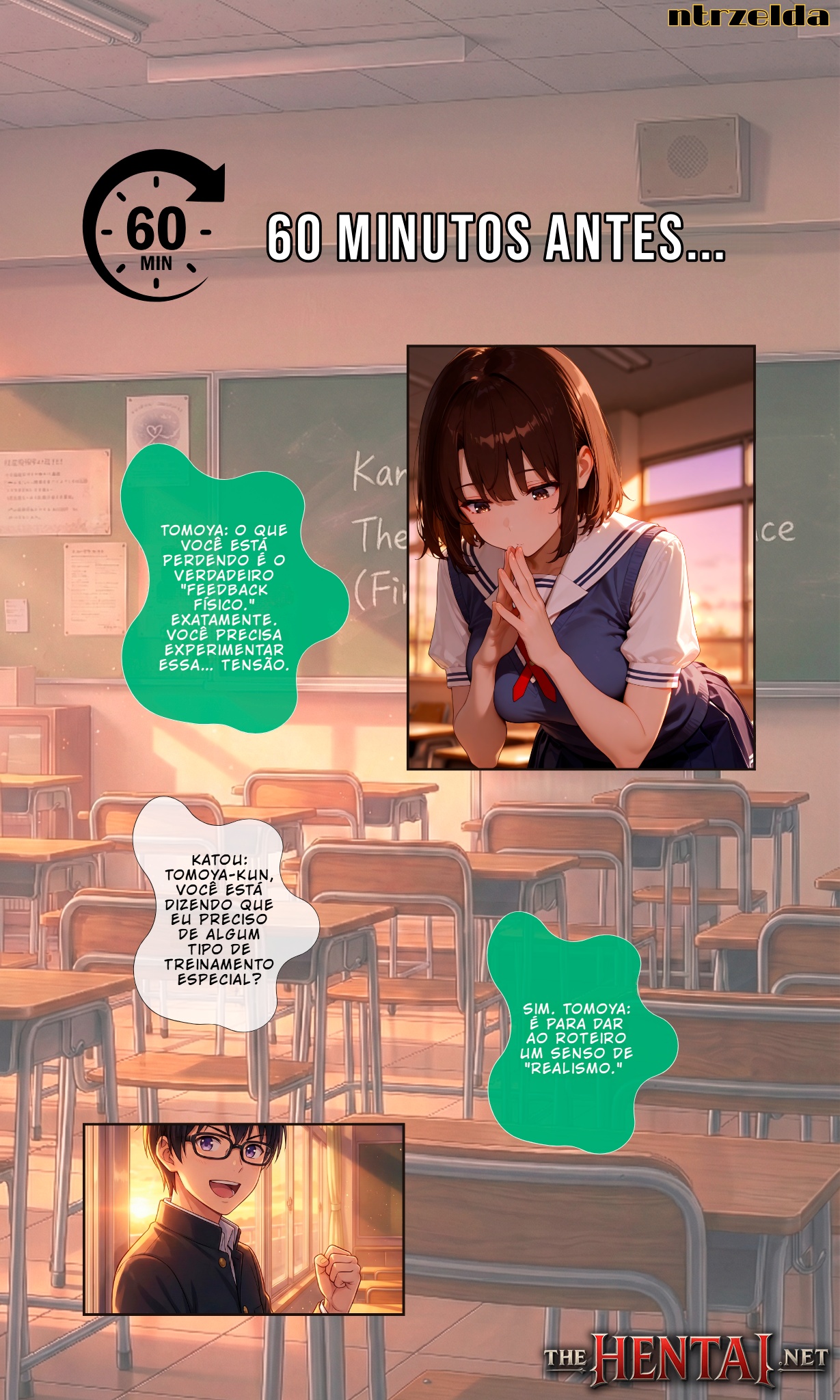 Beyond the Sunset: #012 Katou Hentai pt-br 07