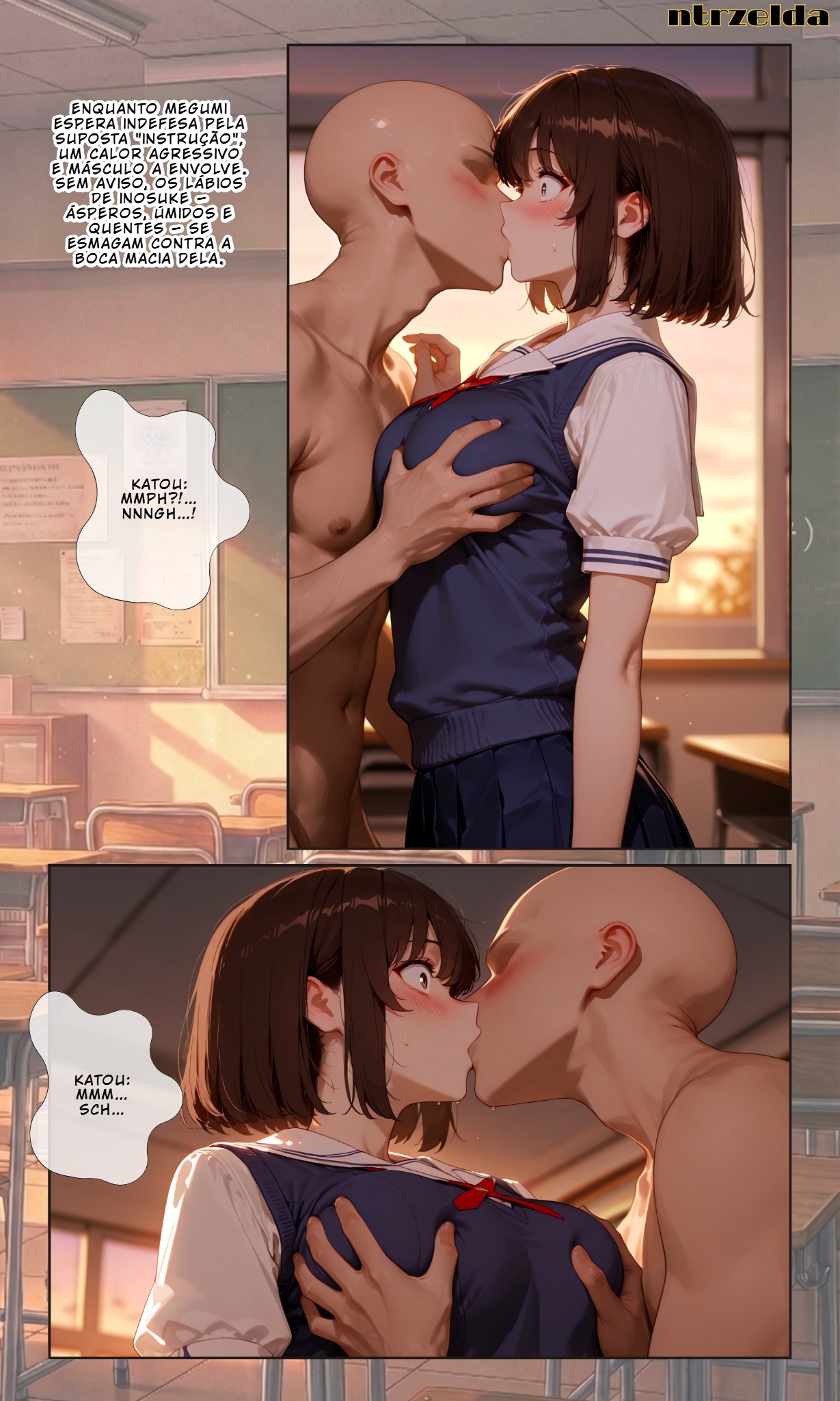 Beyond the Sunset: #012 Katou Hentai pt-br 11