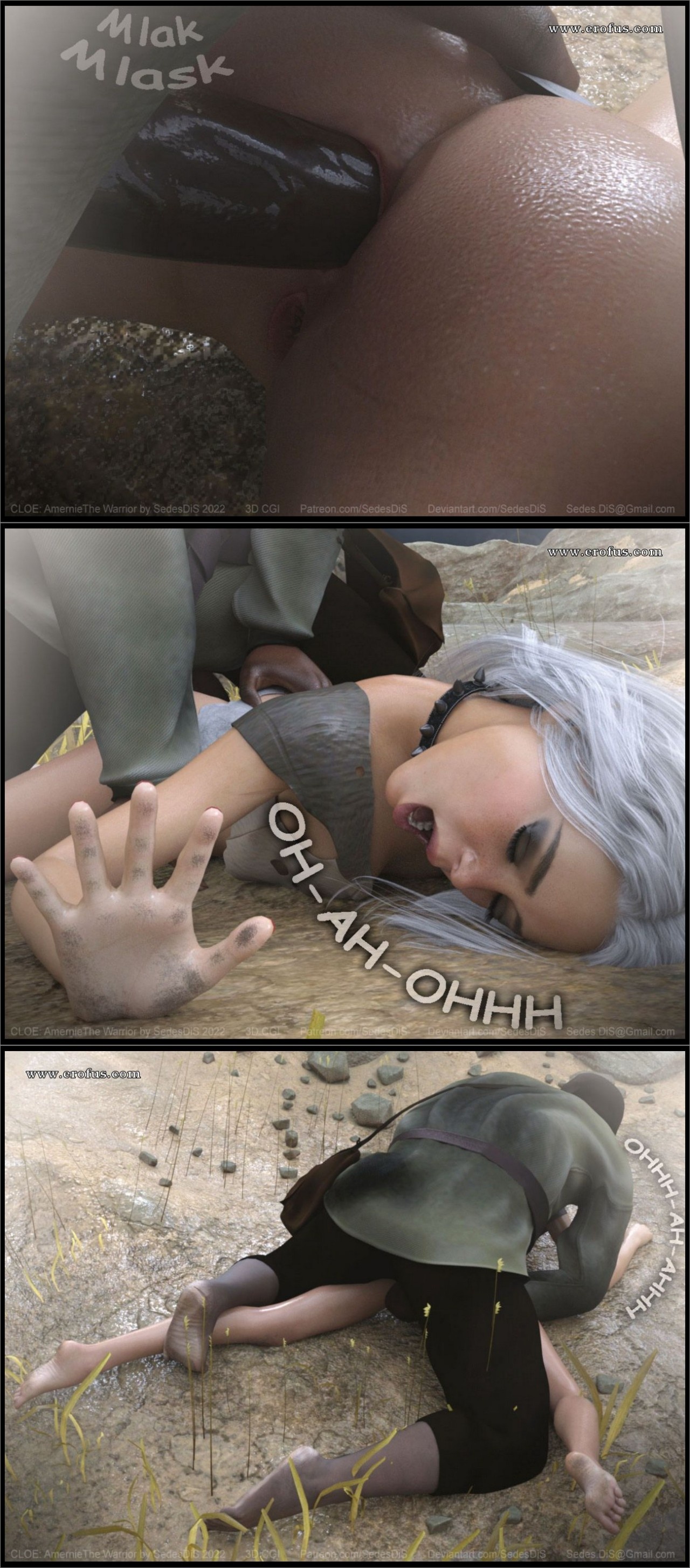 Cloe: Amernie The Warrior Hentai pt-br 08