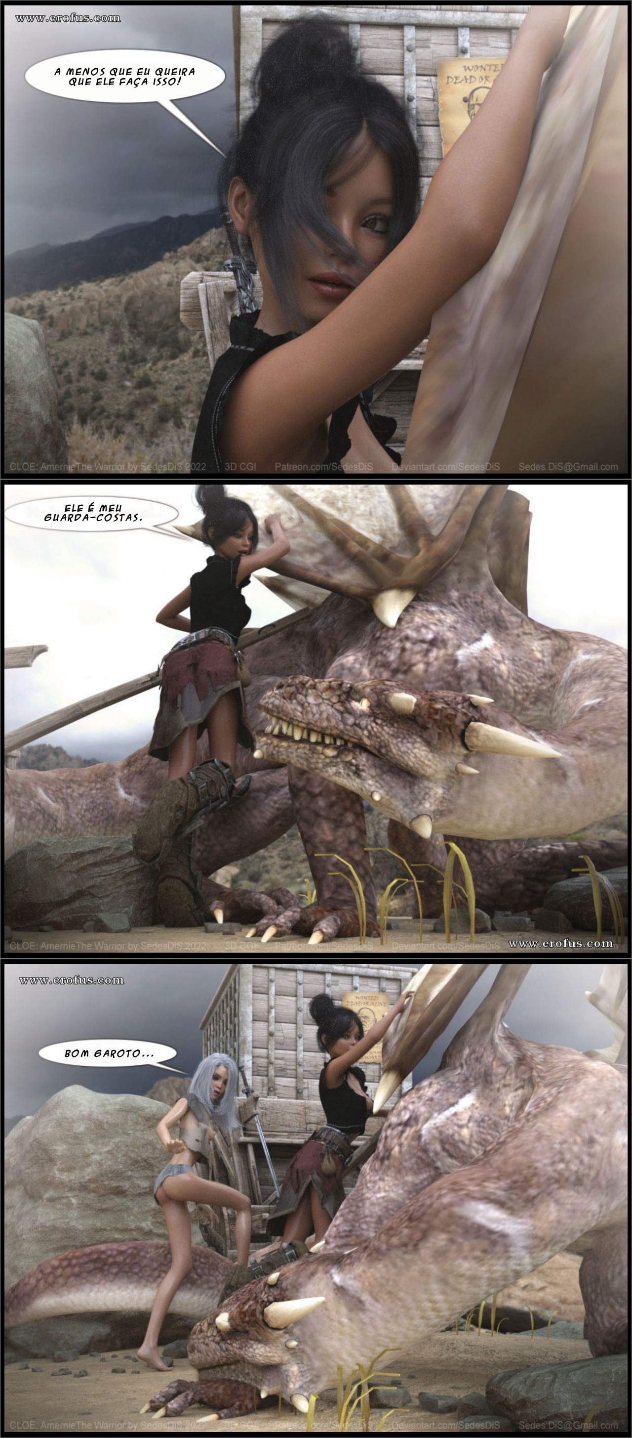 Cloe: Amernie The Warrior Hentai pt-br 18