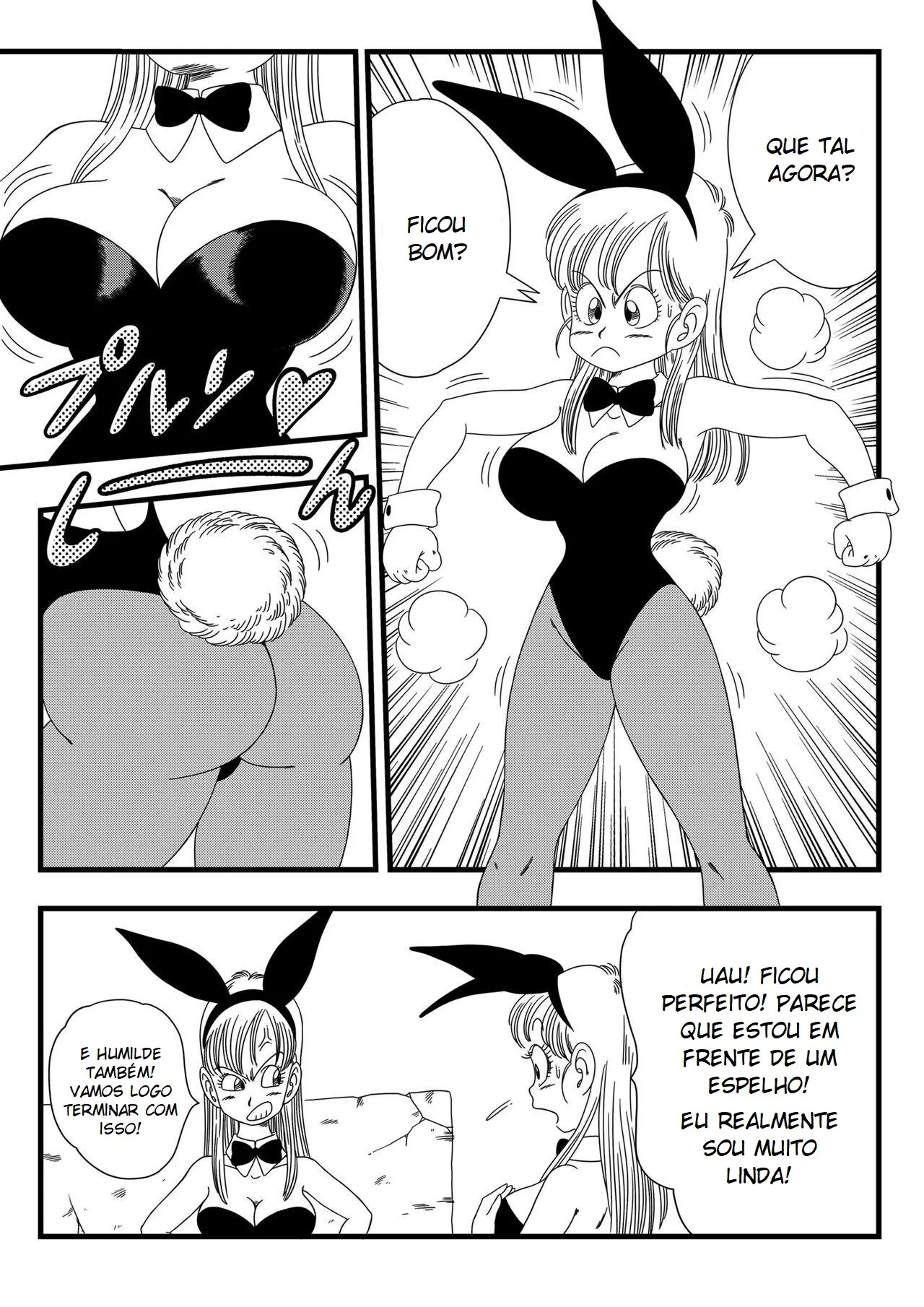 Dagon Ball: Bunny Girl Transformation Hentai pt-br 05