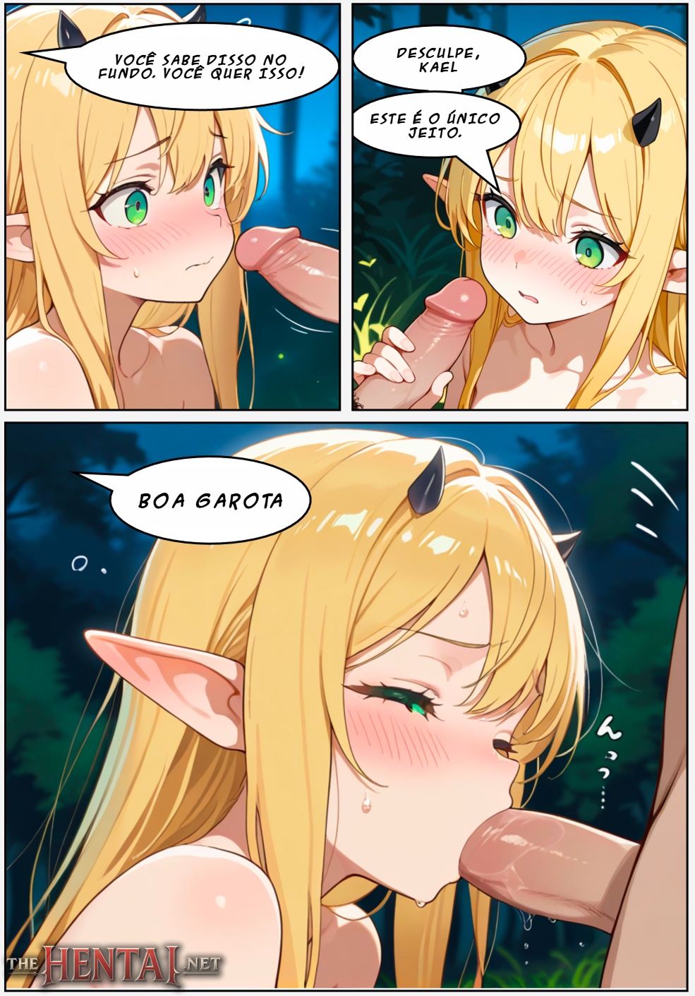 Fall Of The Holy Paladin Part 2: Liara's Descent Hentai pt-br 16