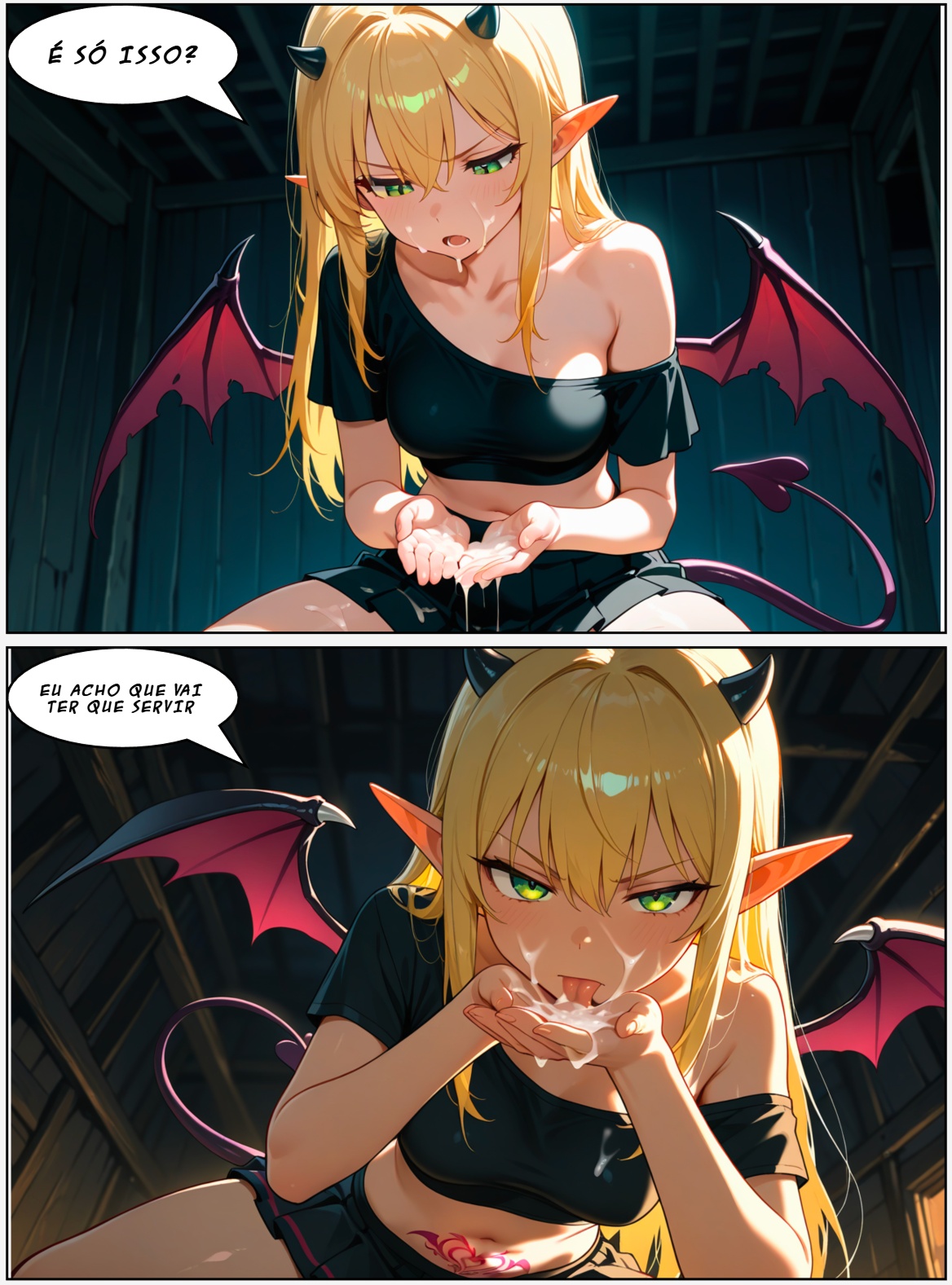 Fall Of The Holy Paladin Part 2: Liara's Descent Hentai pt-br 44