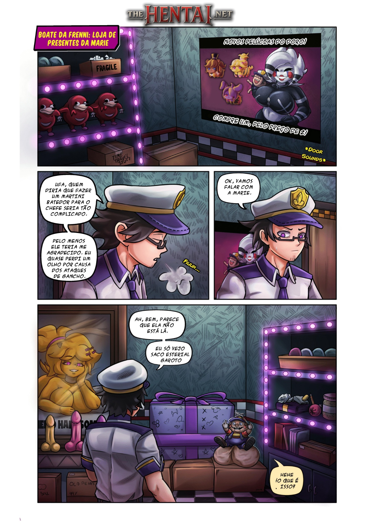 Fap nights at Frennis Part 6: Marie's Lair Hentai pt-br 03