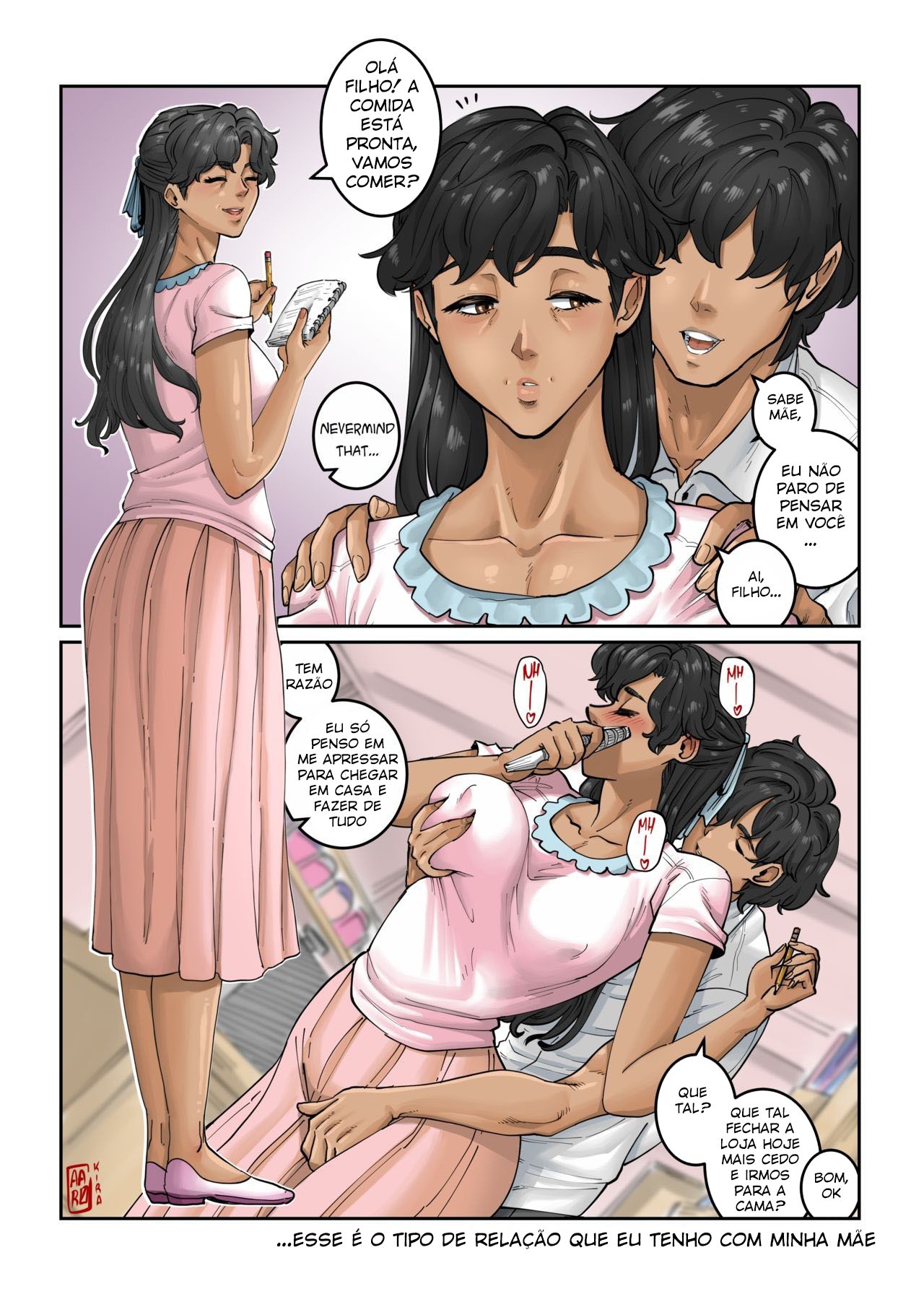 Kind Mom Hentai pt-br 02