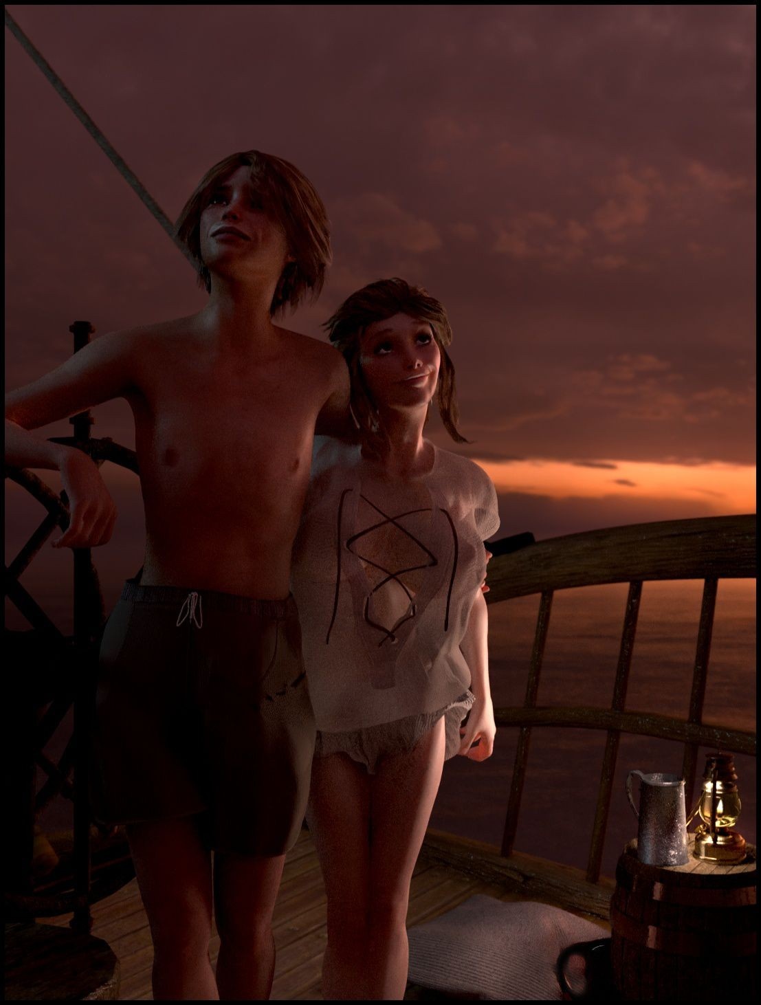 Kinfold: To The Quiet Skies Hentai pt-br 155