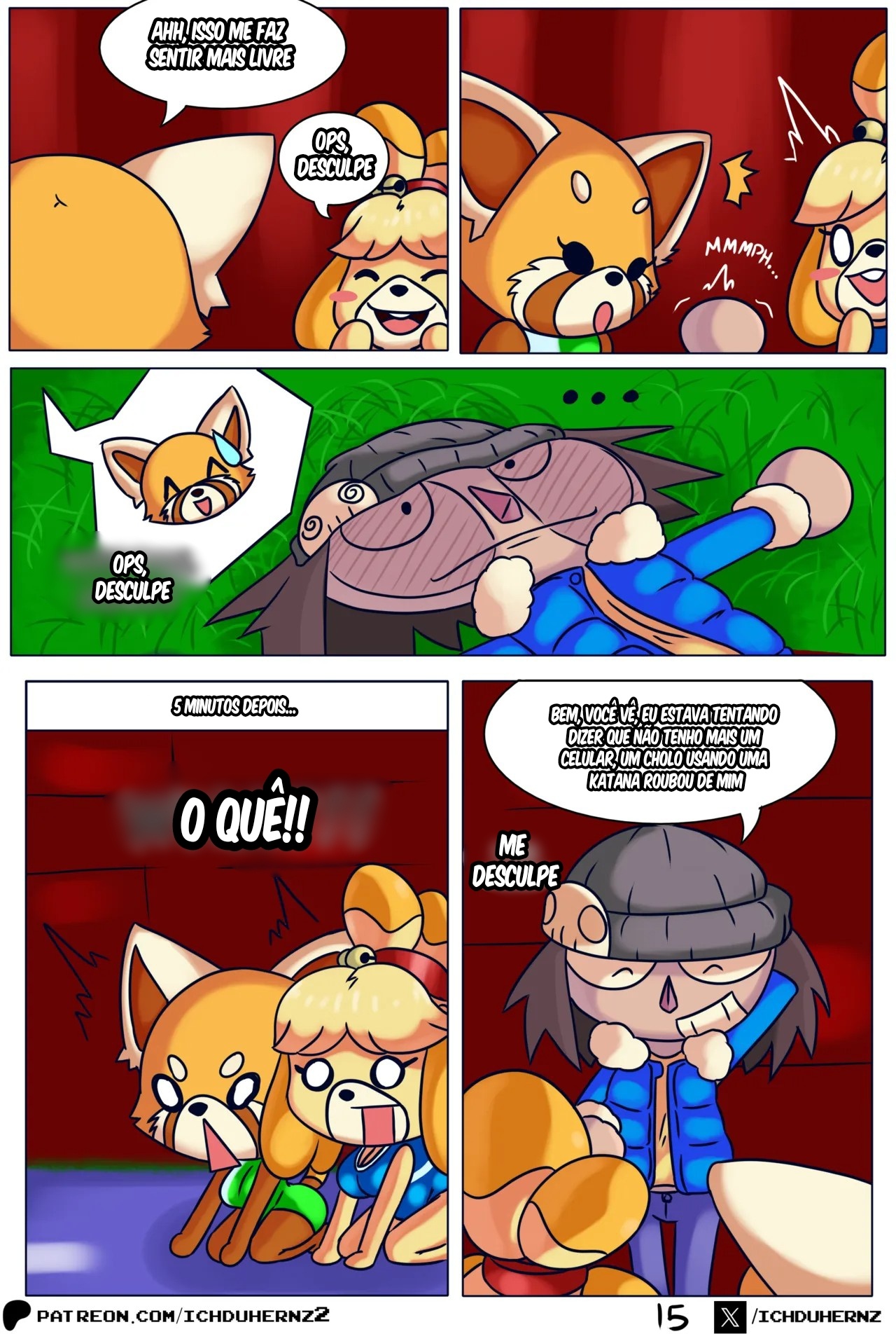 Las Chambeadogas Part 2 Hentai pt-br 17