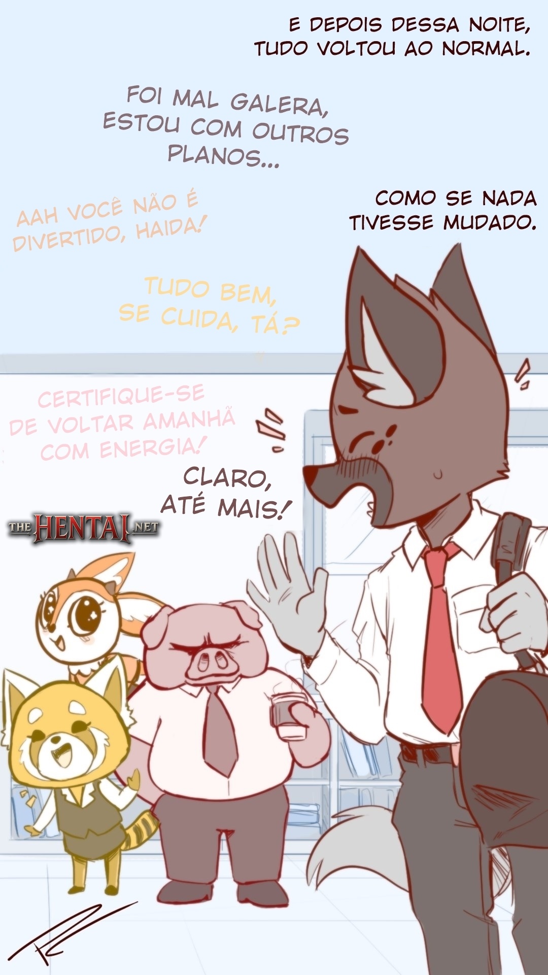 Letting Go Of Retsuko Hentai pt-br 21