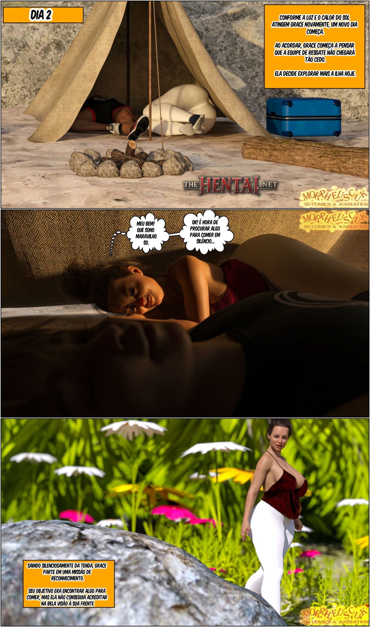 Lost Island Hentai pt-br 13